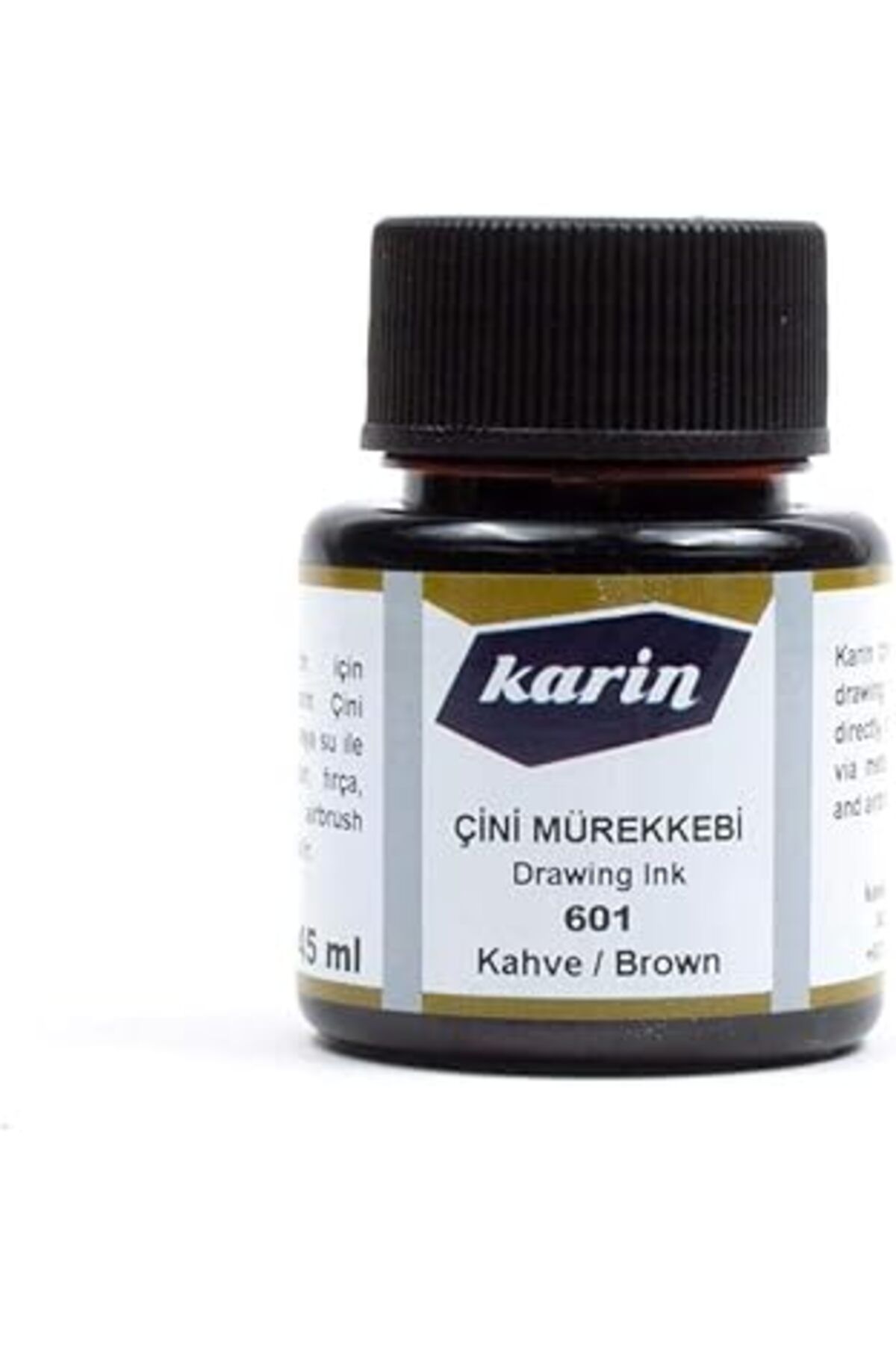 Mu Art Karin Çini Mürekkebi 45Ml 601 Kahverengi