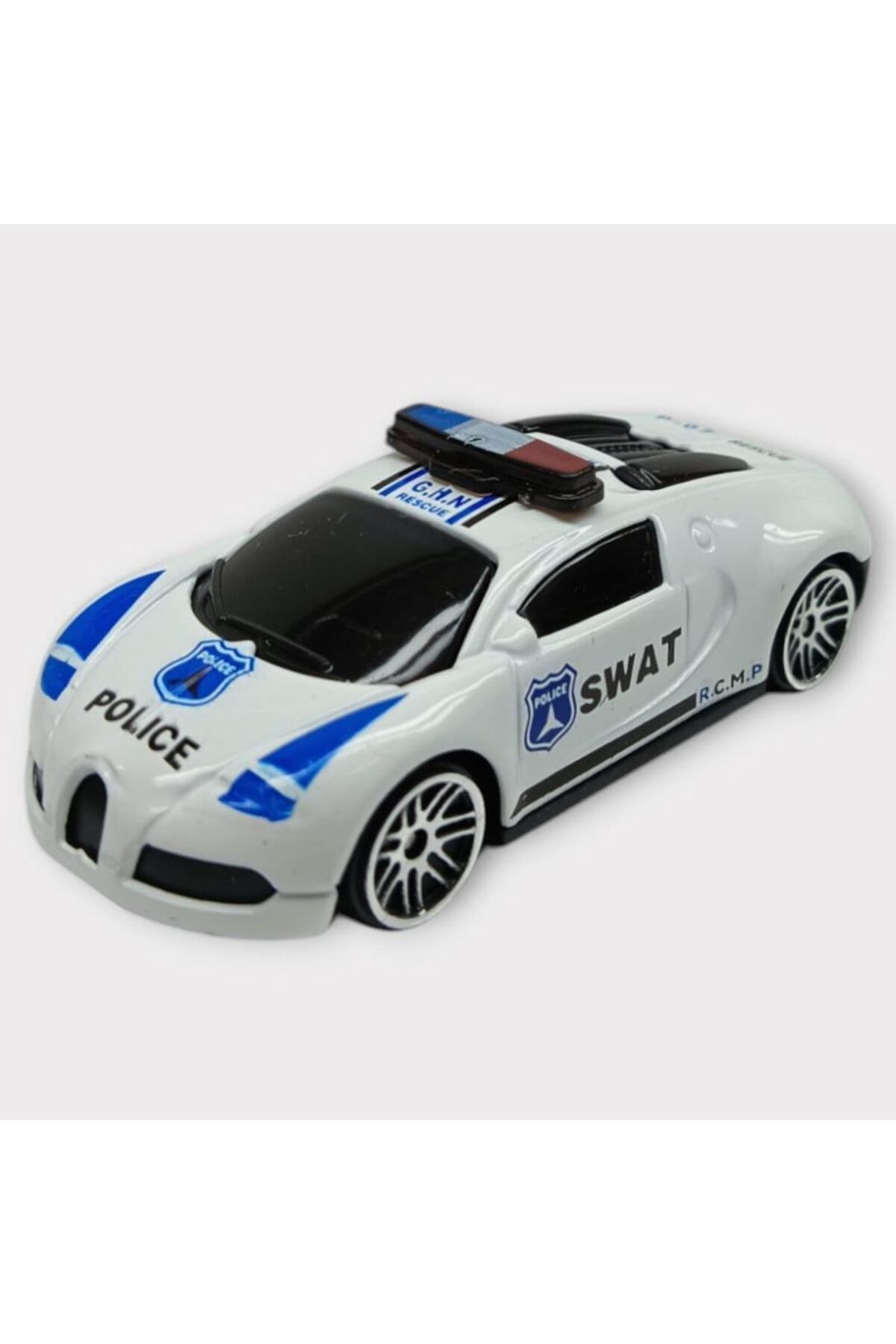 Easy Tedarik Metal Mini Polis Arabası 8 cm Polis 2