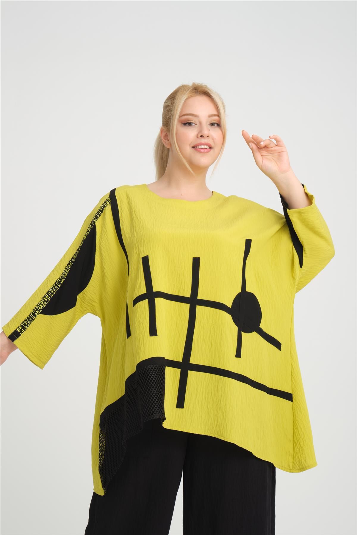 Zedd+ Plus-24227 Lemon Tunic 2