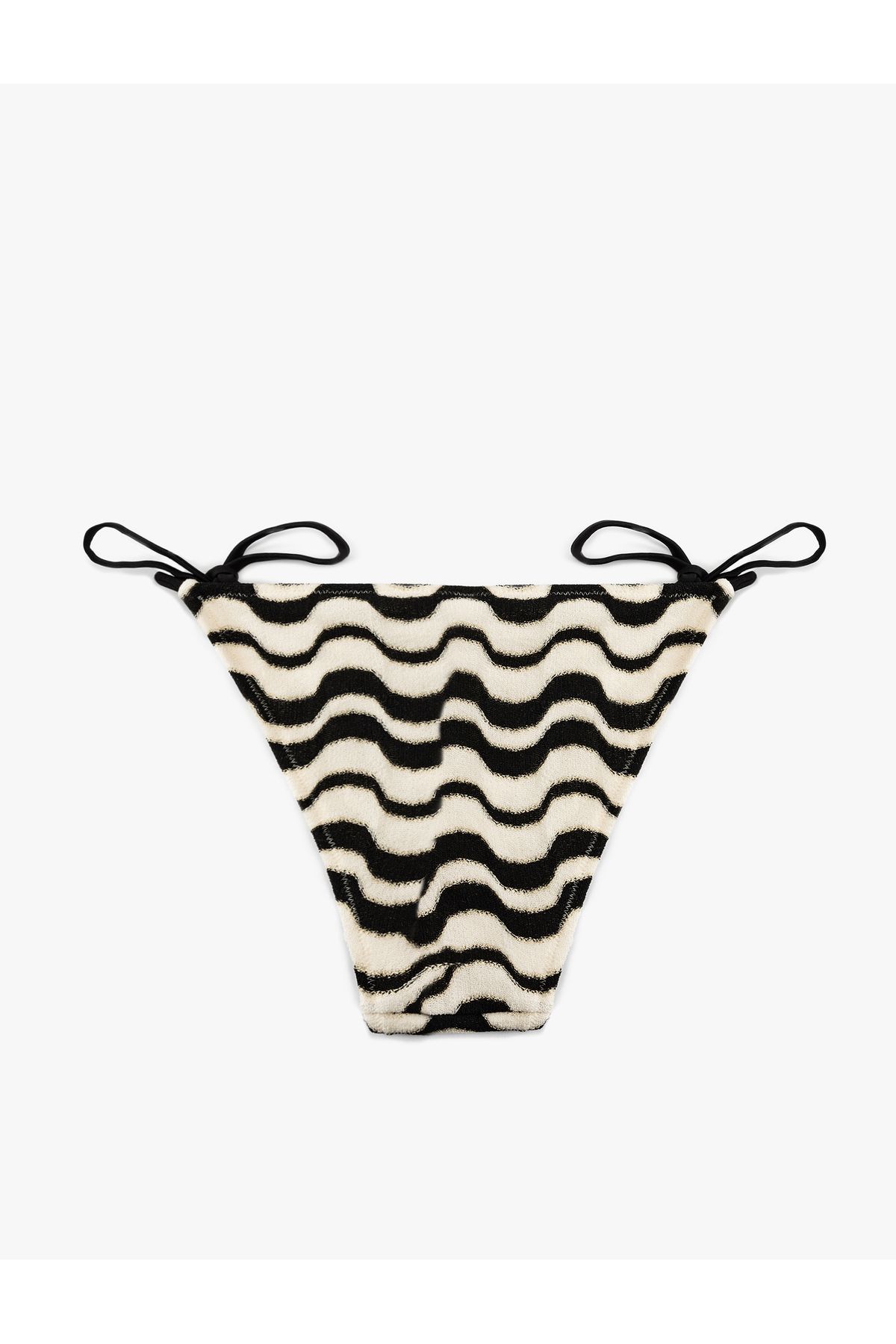 Koton-Waterway Patterned Drawstring Bikini Bottom 5