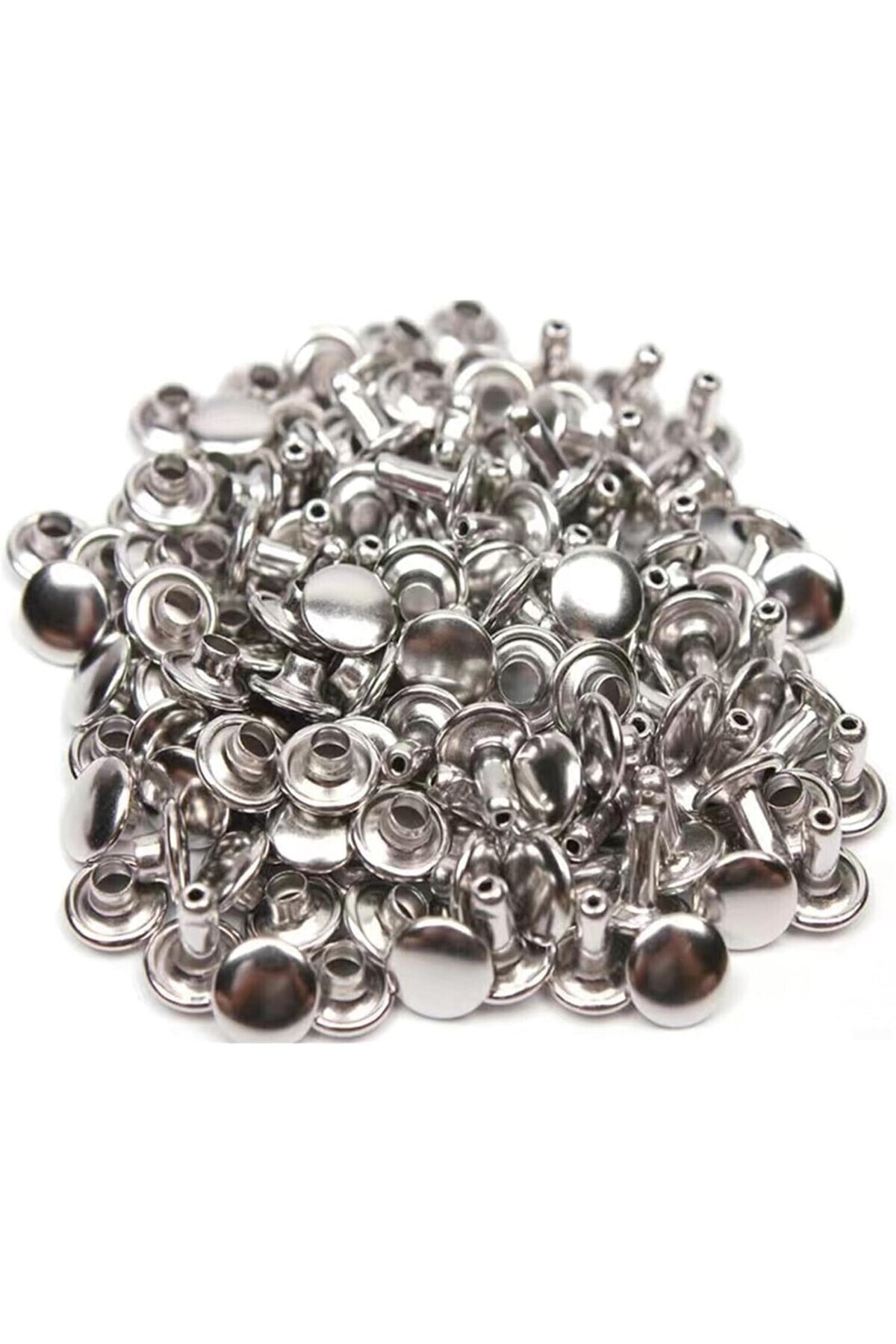ipekbazaar Perçin (Rivet) No:33 Çift Kafa- ( 7 mm ), 100 Takım