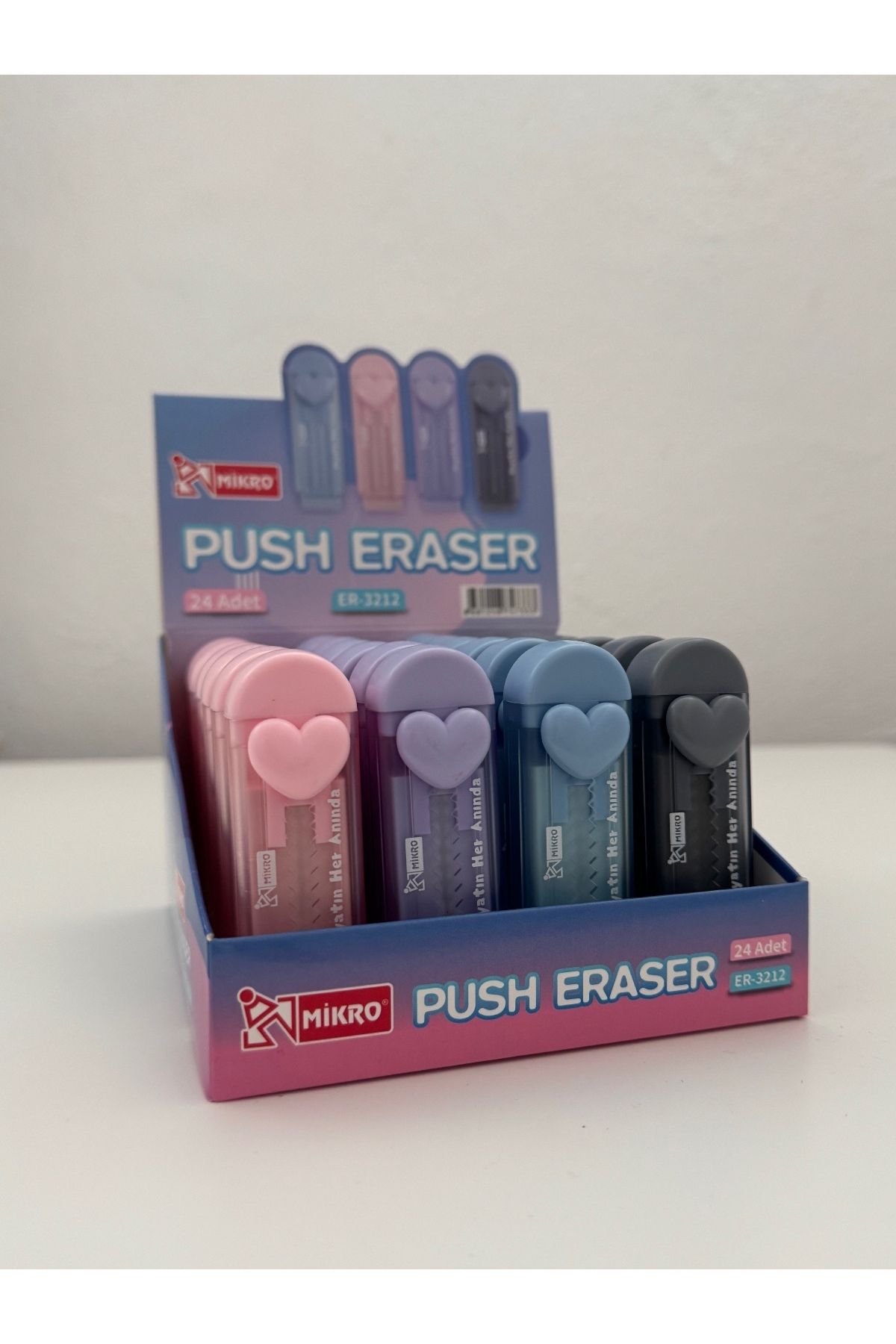 Planet Butik-Set of 4 Sliding Erasers 3