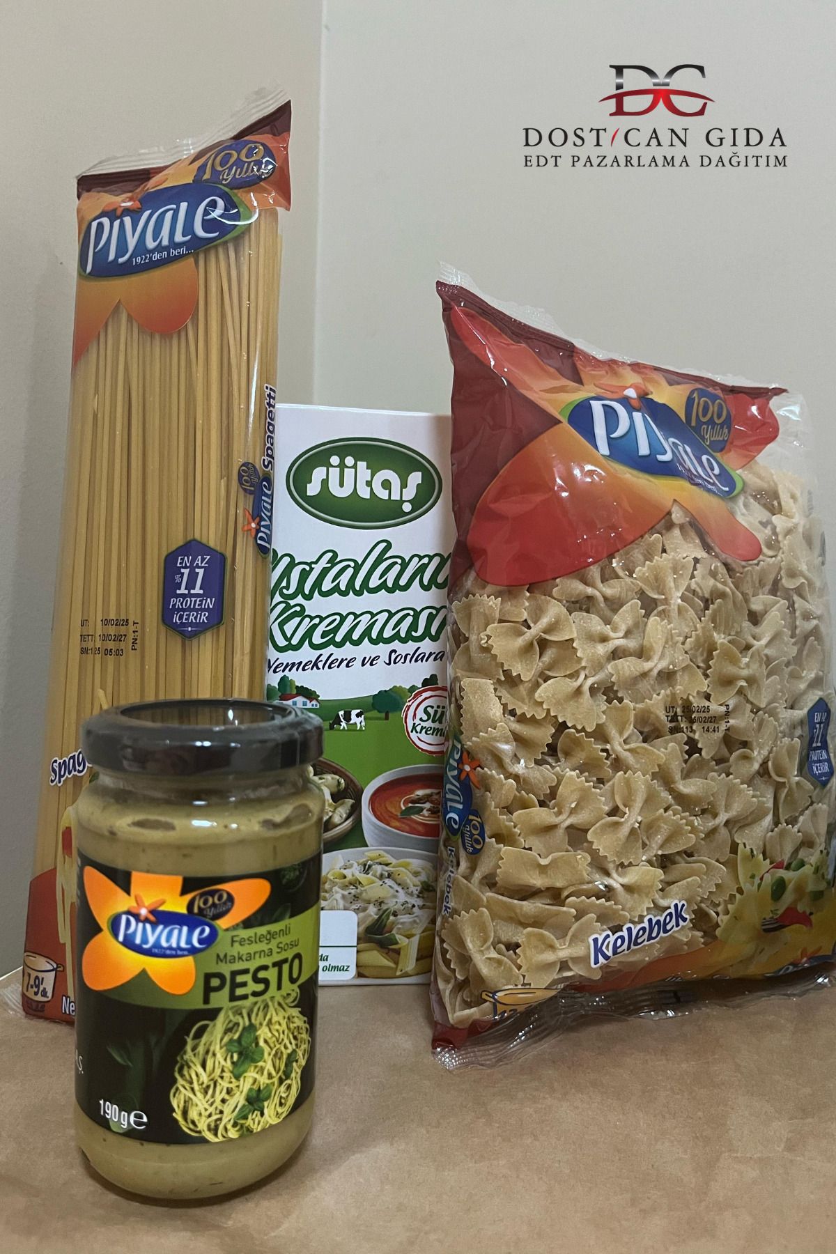 Piyale Şef Makarna Seti (4 Parça Ürün)