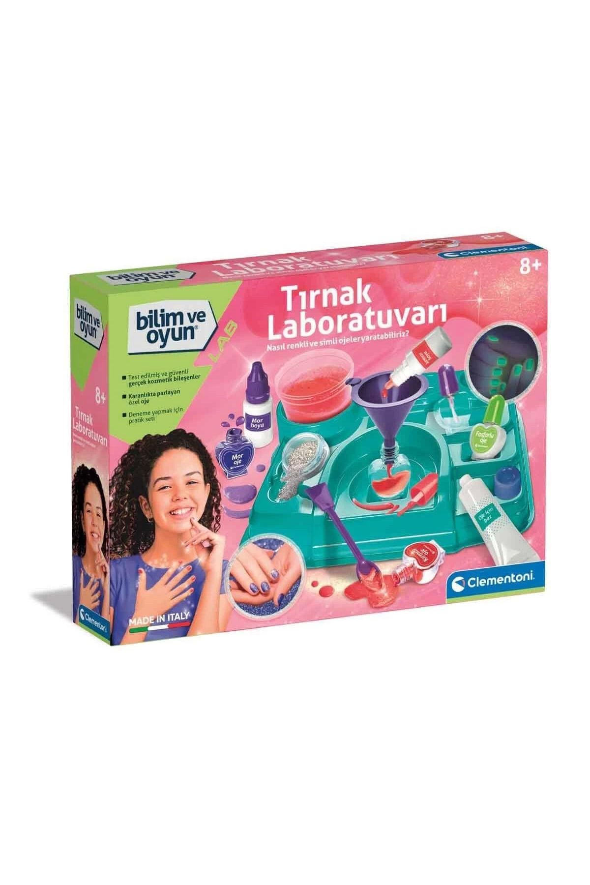 Eldenör 64471 Bilim Ve Oyun - Tırnak Laboratuvarı +8 Yaş