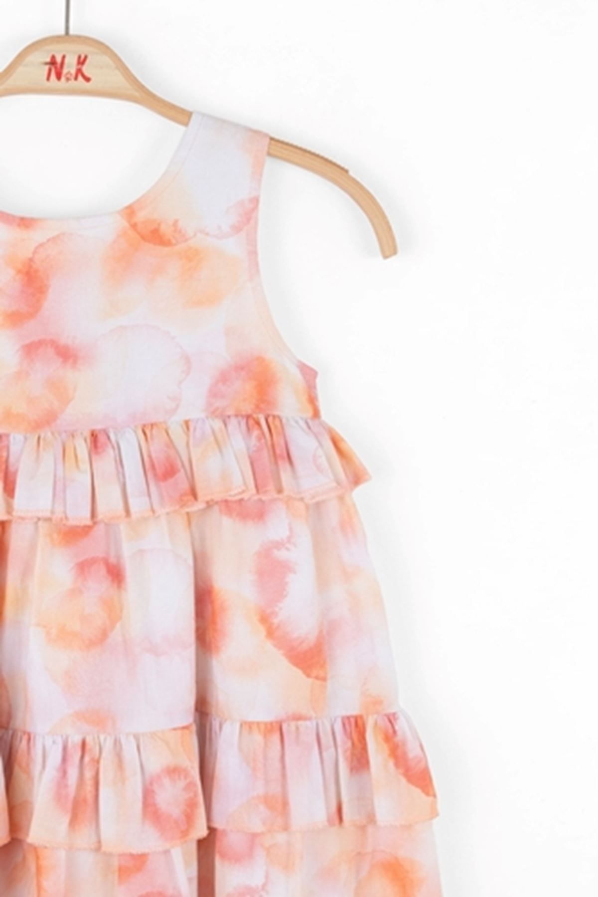 nk kids-4/8 Coral Georgia Dress Model Nk 78500 4
