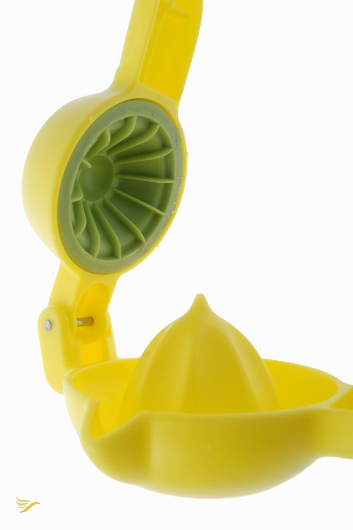 rubihome-Yellow Color Practical Hard Plastic Lemon Squeezer 2