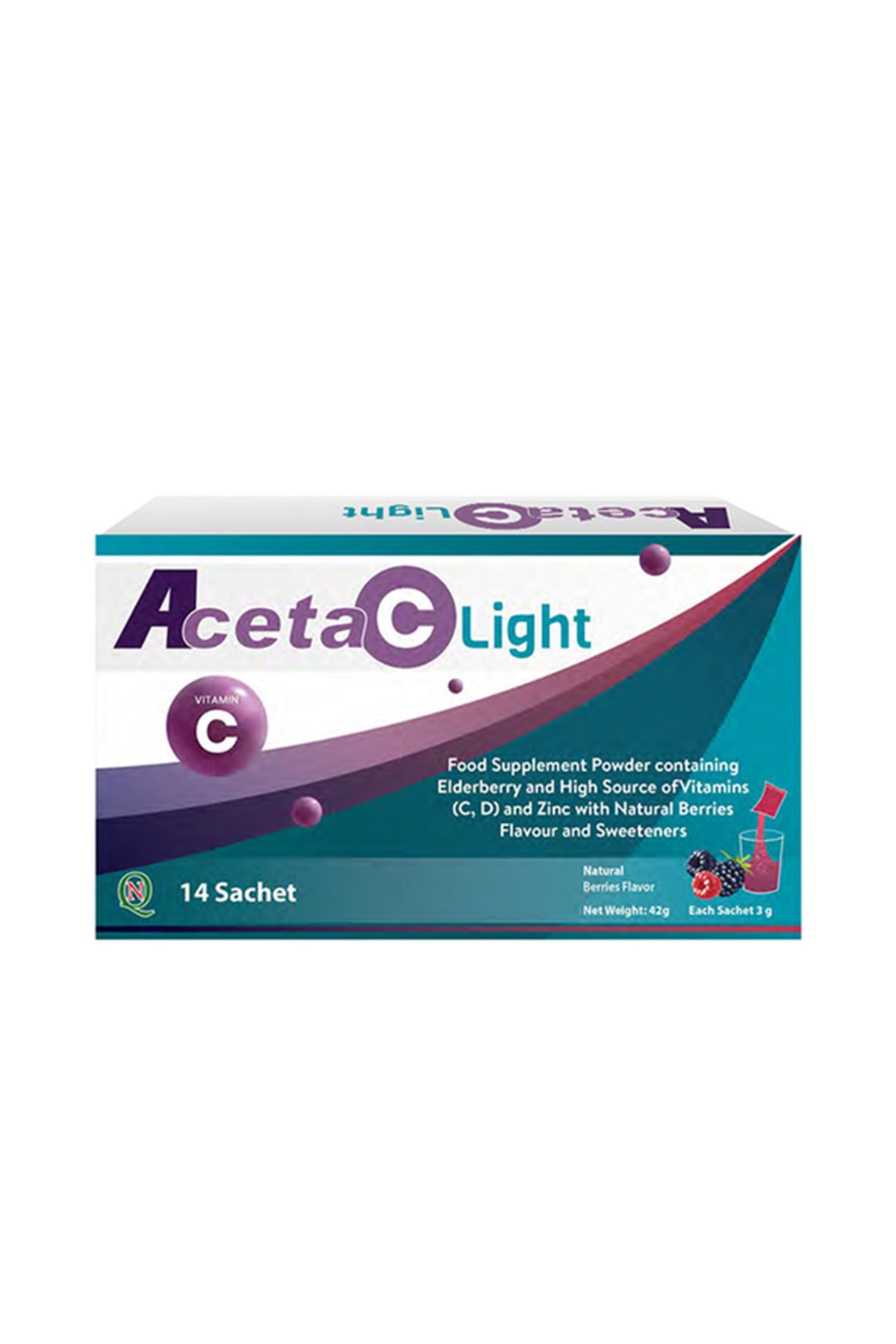 NQ-Aceta C Light To Boost Immunity - 14 Sachets 1