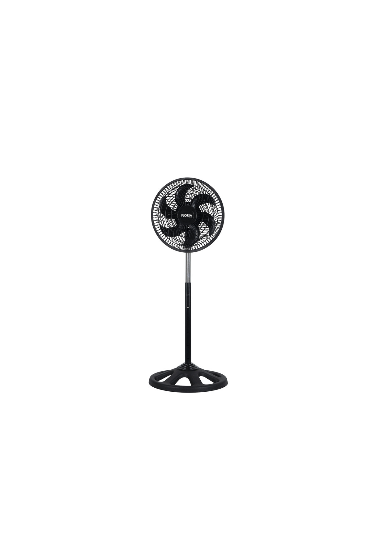 Floria Nožný ventilátor Zln1092, nastaviteľná výška, 55 W, 3 rýchlosti, oscil...