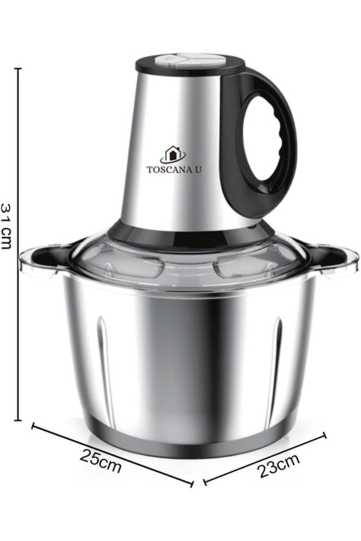 مفرمة لحم كهربائية من الفولاذ المقاوم للصدأ