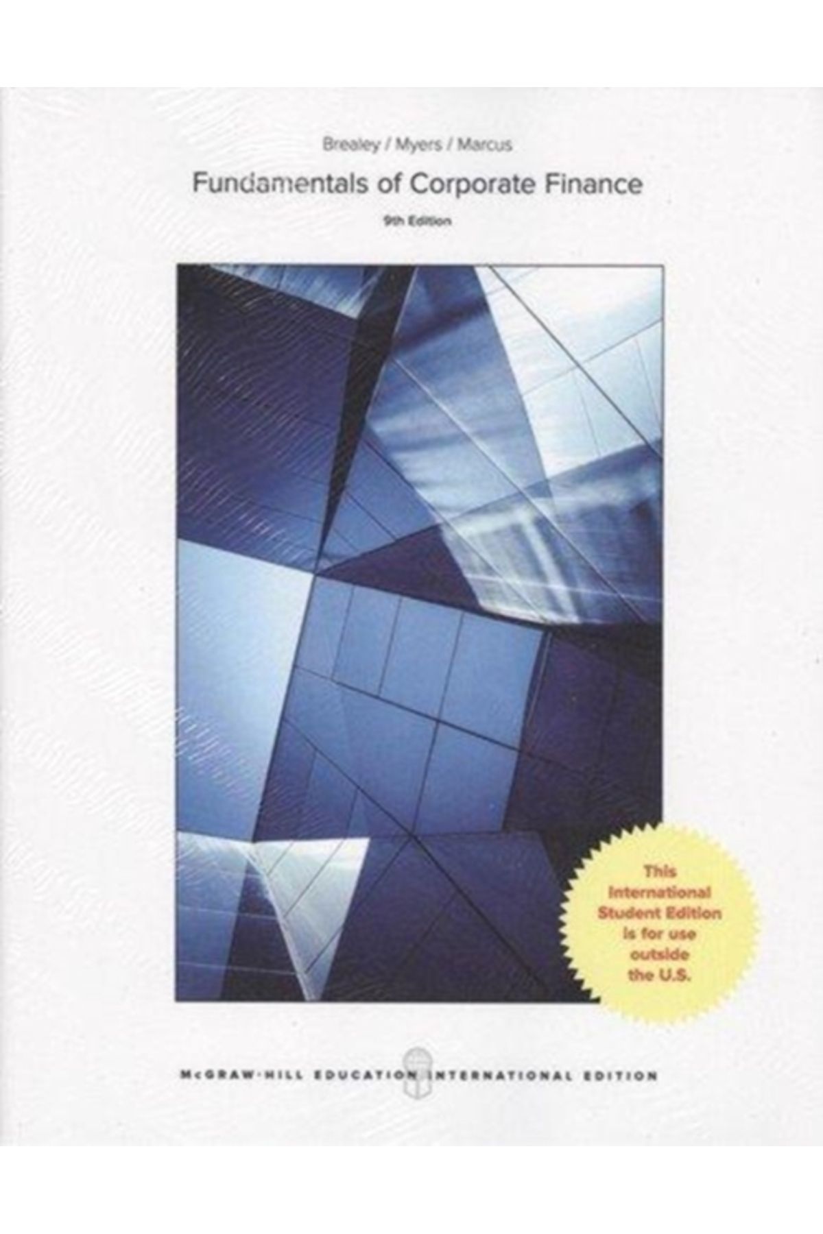 Pandora Kitabevi Fundamentals of Corporate Finance 9e