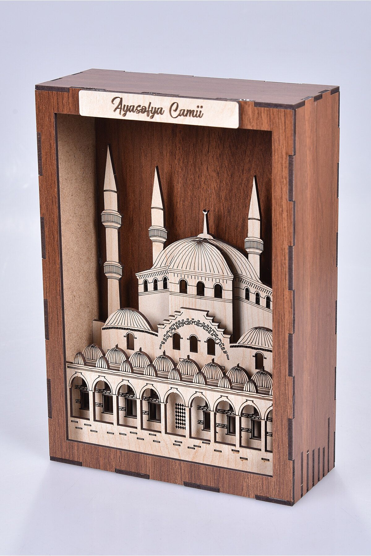 Demonte Ayasofya Camii Maketi – Ahşap Eğitici Ve Dekoratif Imparatorluk Yapısı Modeli - 2