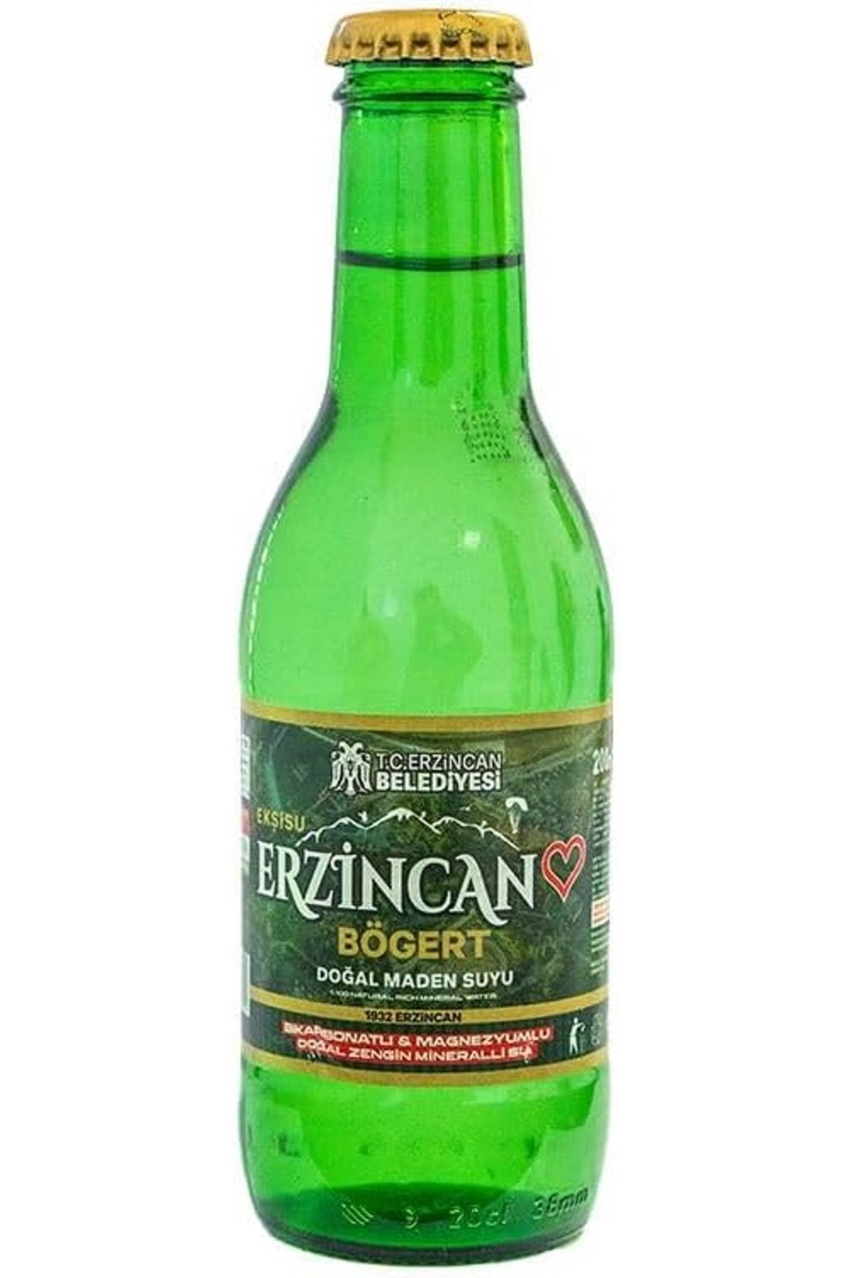 bögert Erzincan Maden Suyu 200 Ml x 3 Koli (72 Şişe)