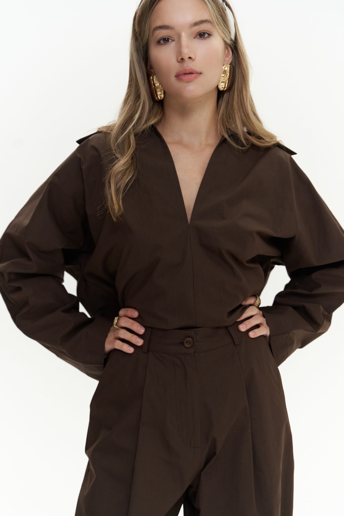 Mai-Súprava nohavíc Blenham Coffee Shirt 5