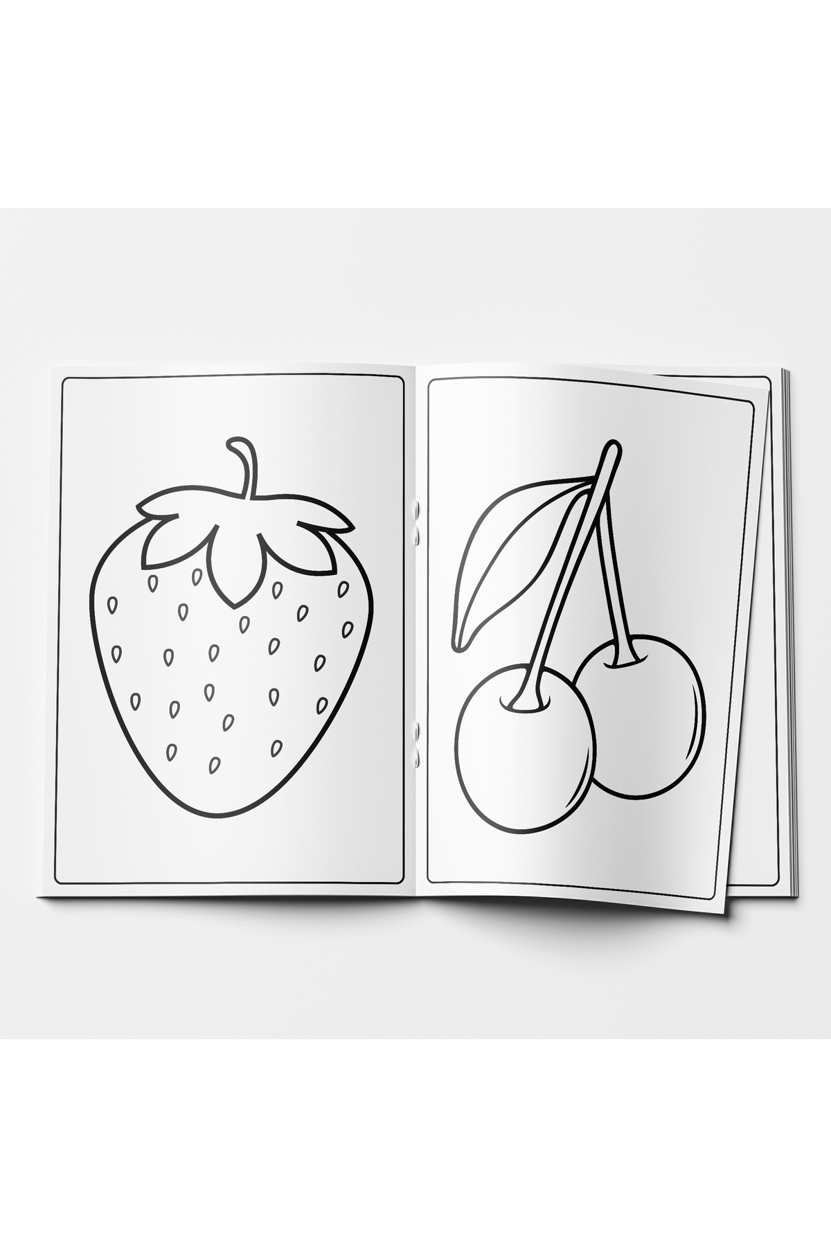 STAAU Çocuk Boyamaya Başlangıç - Bebek Boyama Kitapları Seti (3 Kitap) (Çiziktirme - Hayvanlar - Meyveler) fotoğrafı 7 (önizleme)