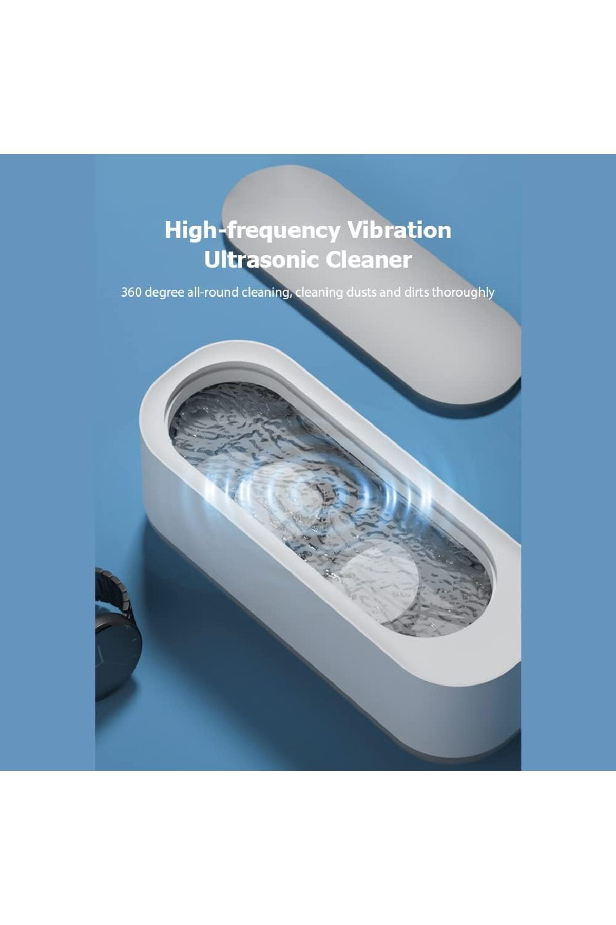Generic-Ultrasonic Jewelry Cleaner for All Jewelry,Low Noise Ultrasonic Machine for Jewelry, Ring,Earrings 7