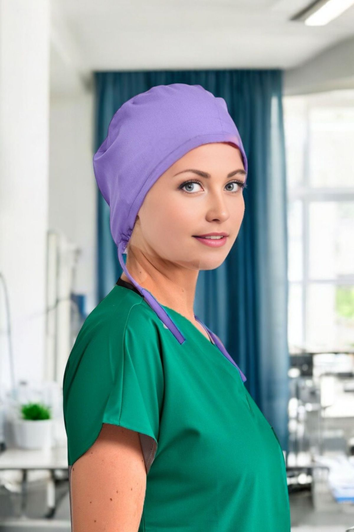 SoonScrubs Lila Cerrahi Bone: Şıklık Ve Konforun Buluşma Noktası