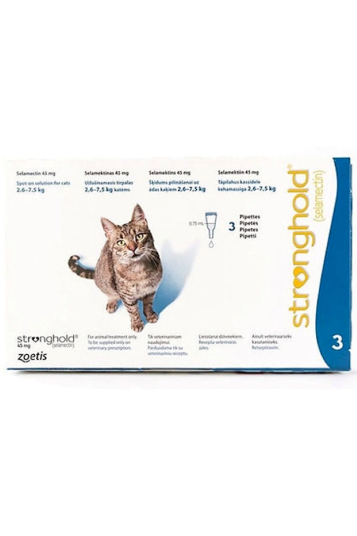 ZOETİS Kedi Strongholdd 45mg