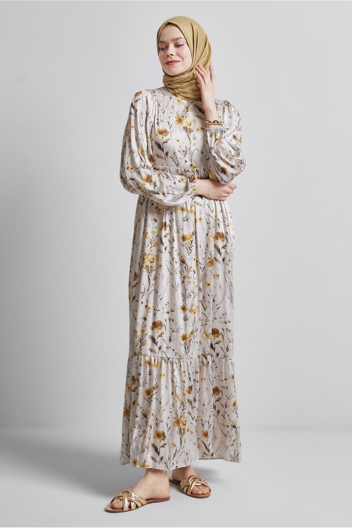 آلوینا لباس مجلسی طرح دار و بنددار ۴۵۴۰۴ آلوینا لباس مجلسی طرح دار و بنددار ۴۵۴۰۴