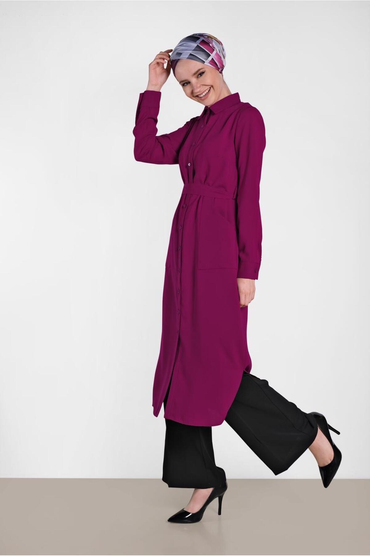 Alvina-Tunic with Belt and Pockets 4273 3