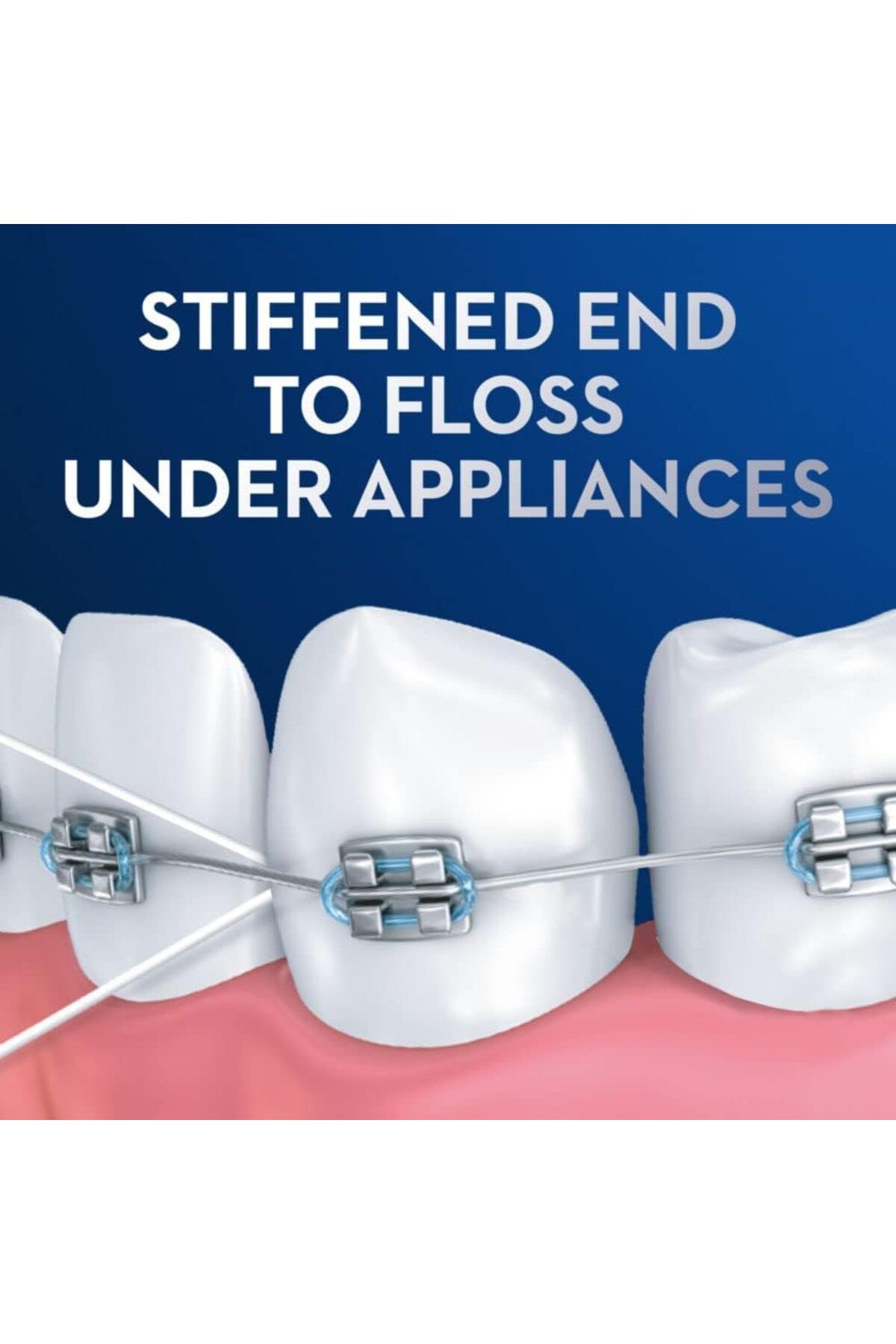 Oral-B-Oral-B Super Floss 50 Pre-Cut Strands White 4