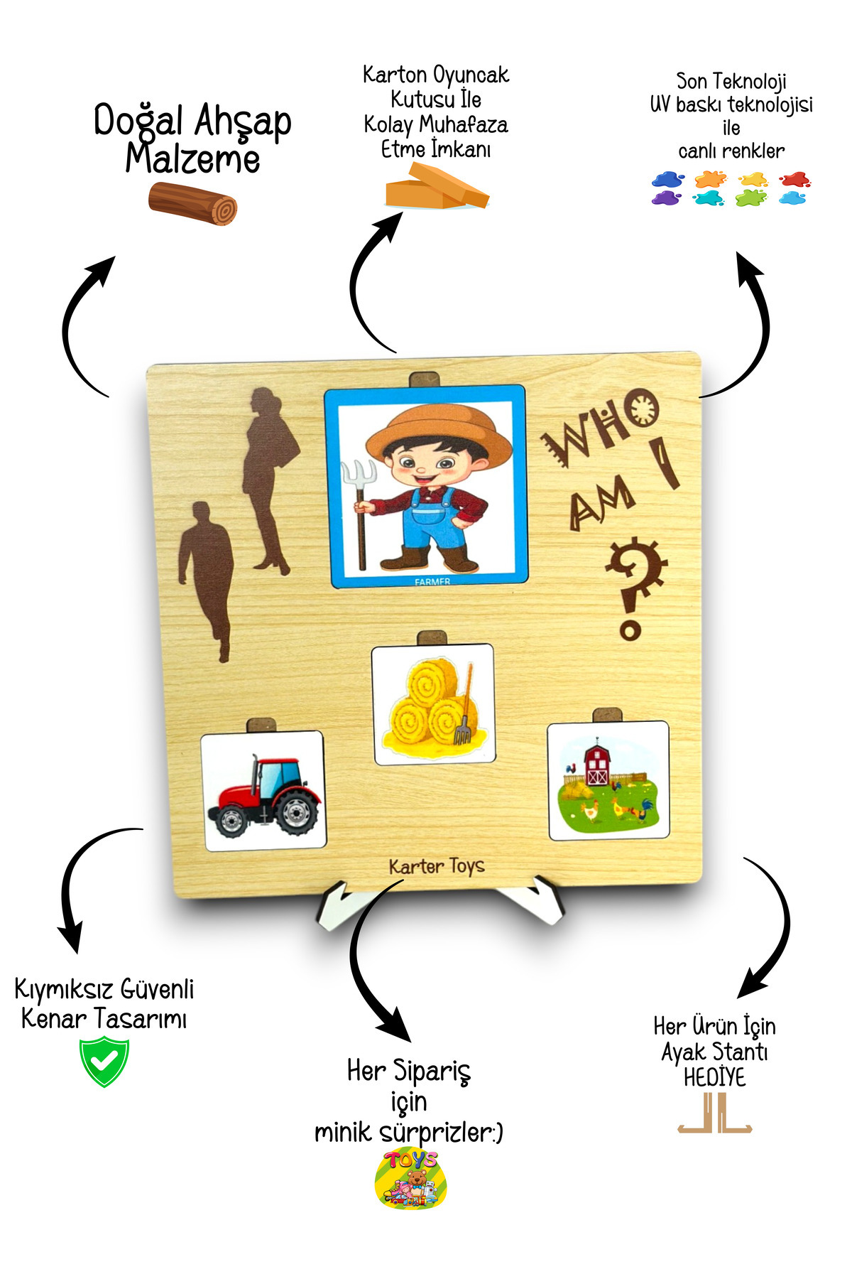 Bellacasa Meslekleri Ögreniyorum, İngilizce Meslek Kartlari, Montessori Egitici Oyuncak, Meslek Kartlari, fotoğrafı 5 (önizleme)