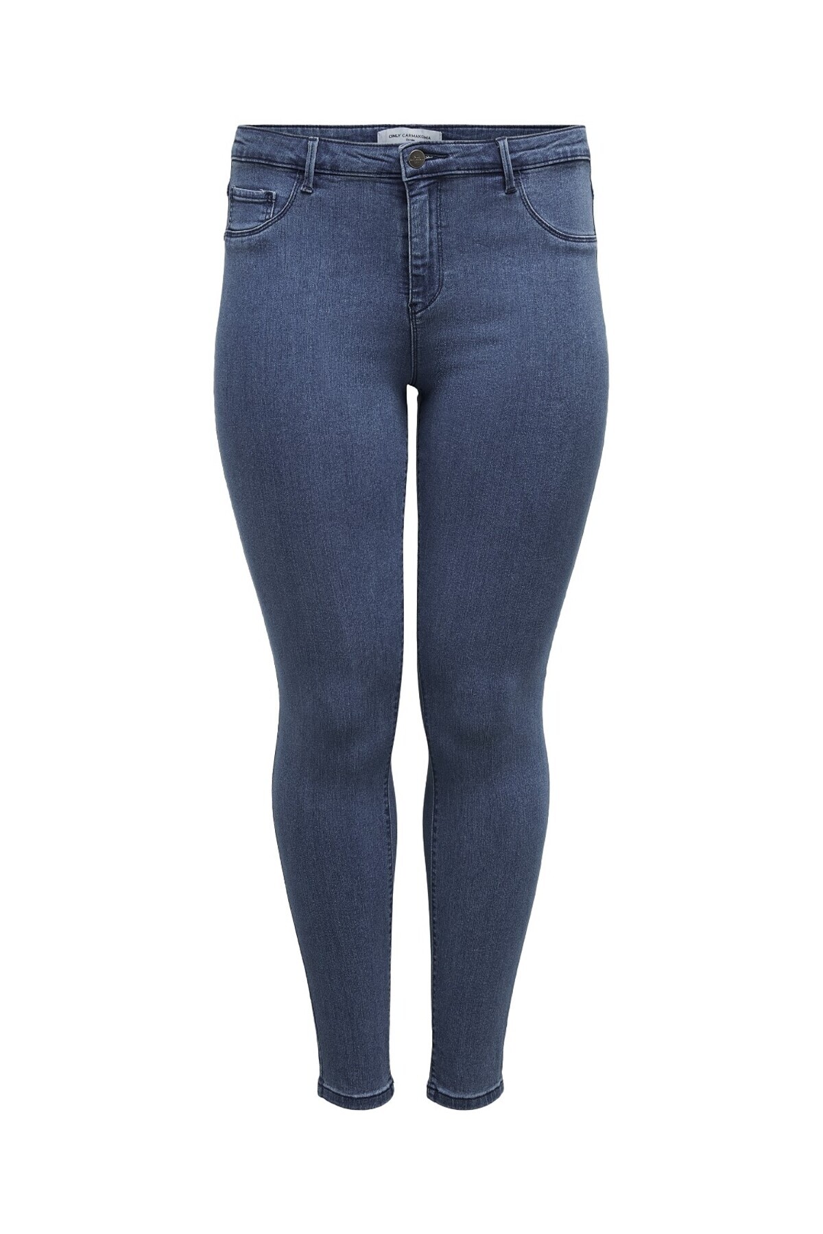 Only Carmakoma-Carmakoma High Waist Narrow Leg Minimalist Women's Jean - Ideal for Your Daily Combinations 6