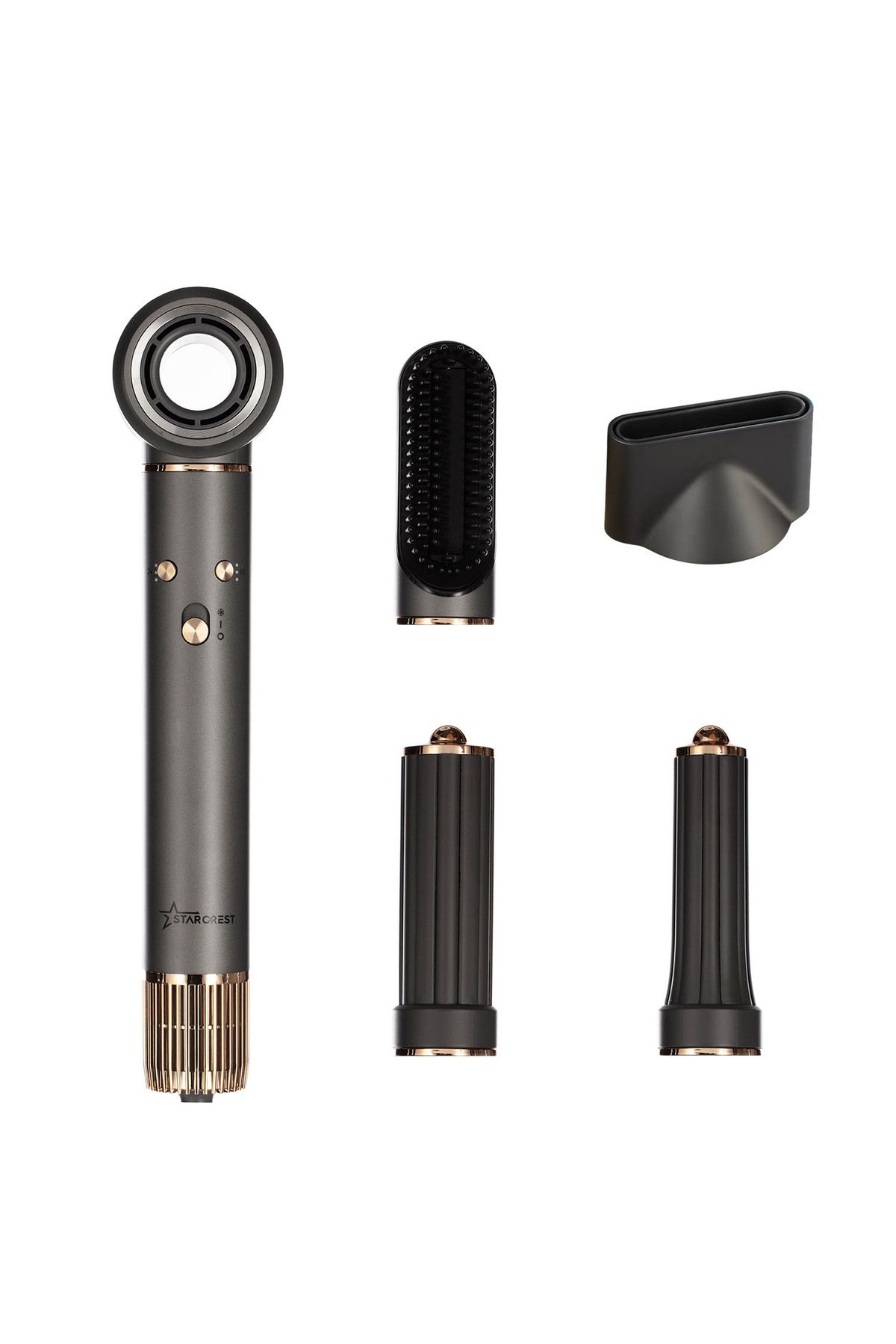 STARCREST Uscator de par profesional STARCREST SHD-5-1, 1300 W, 4 Accesorii incluse, 3 Trepte de viteza