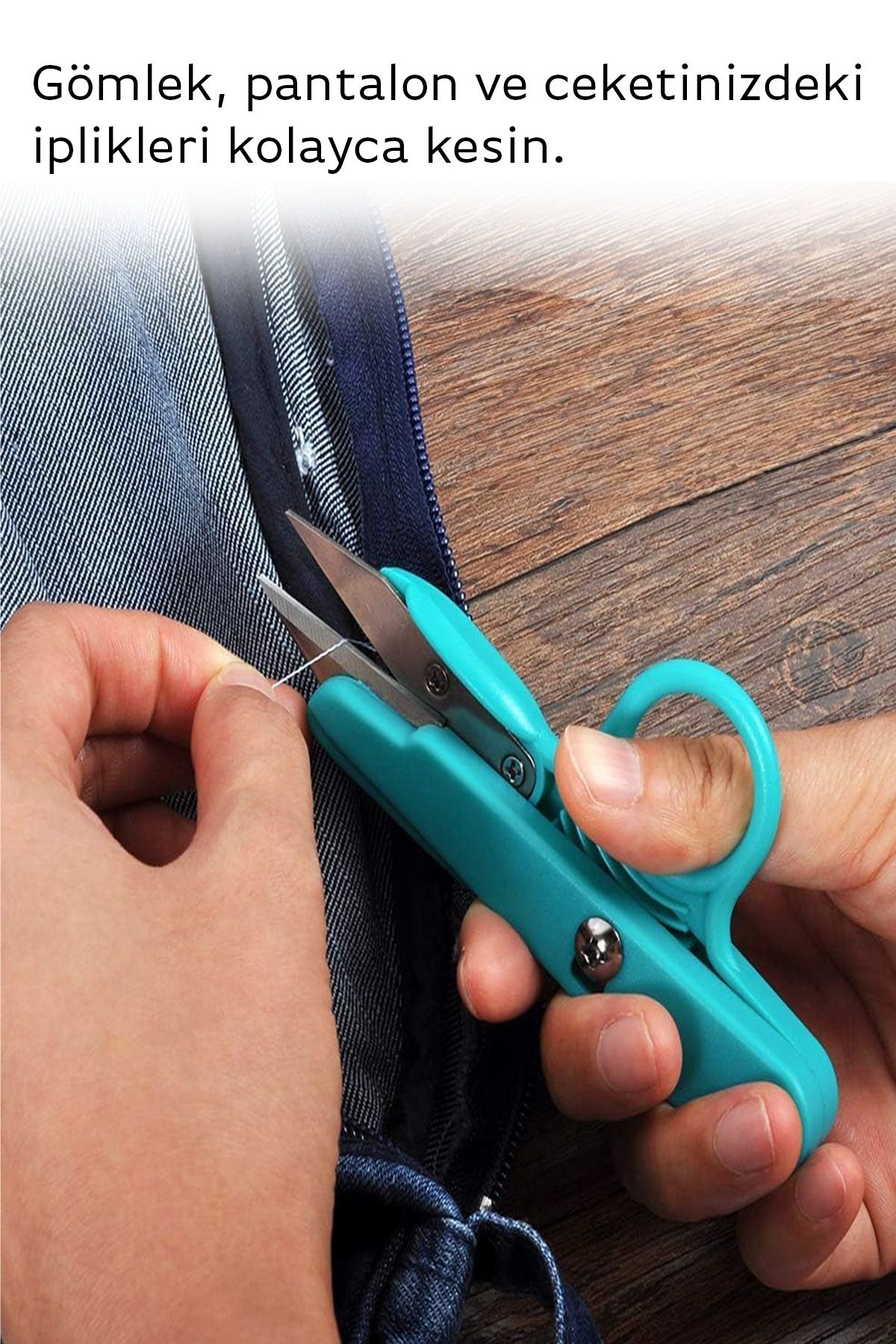Factorial-Thread Scissors 1Pc Sharp Tip Paper Board Fabric Fishing Line String Cutter Multifunctional Fishing Scissors 6