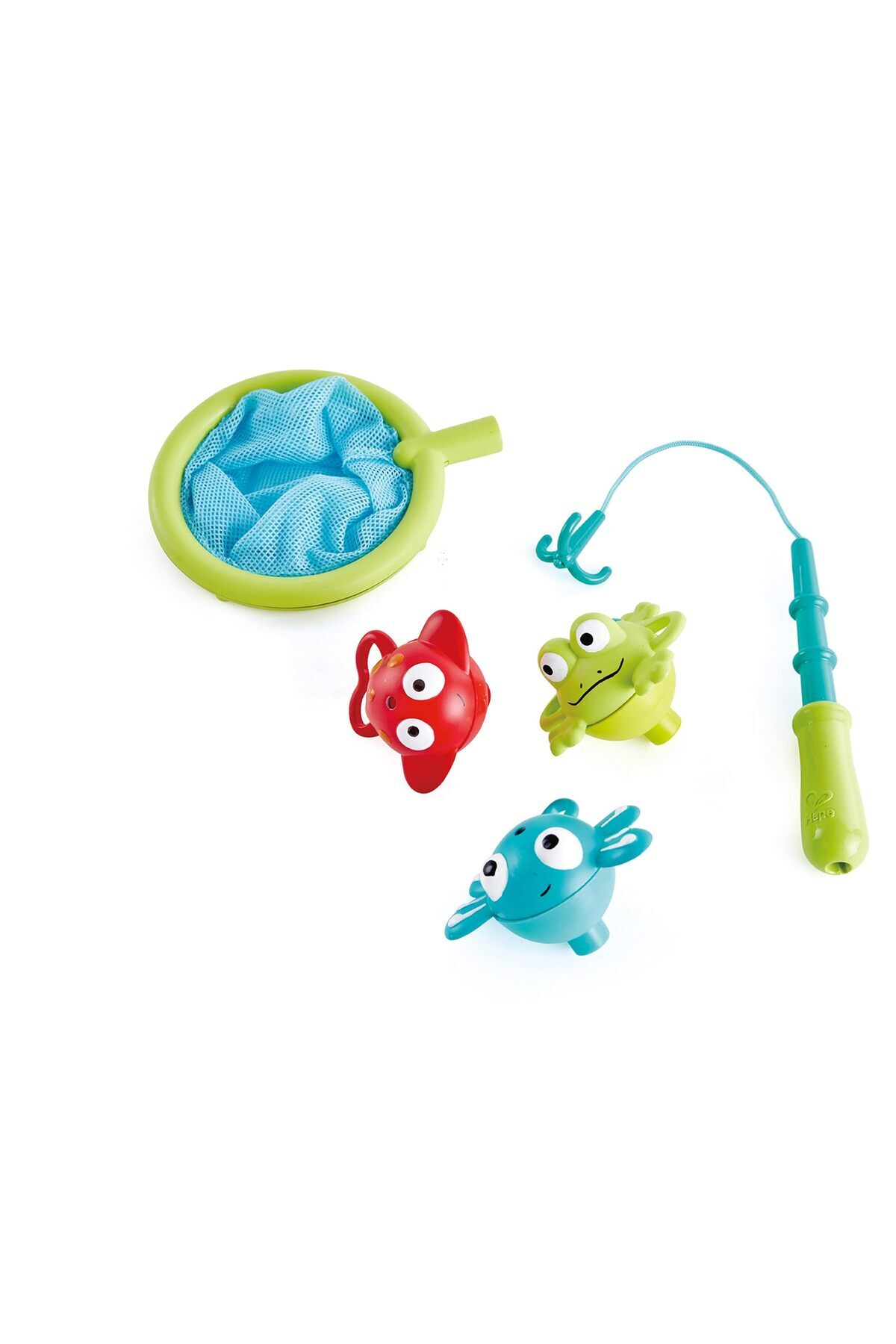 Hape-Double Fun Fishing Set, Jumping Sea Creatures with Net & Detachable Ages 2 Years+ 1