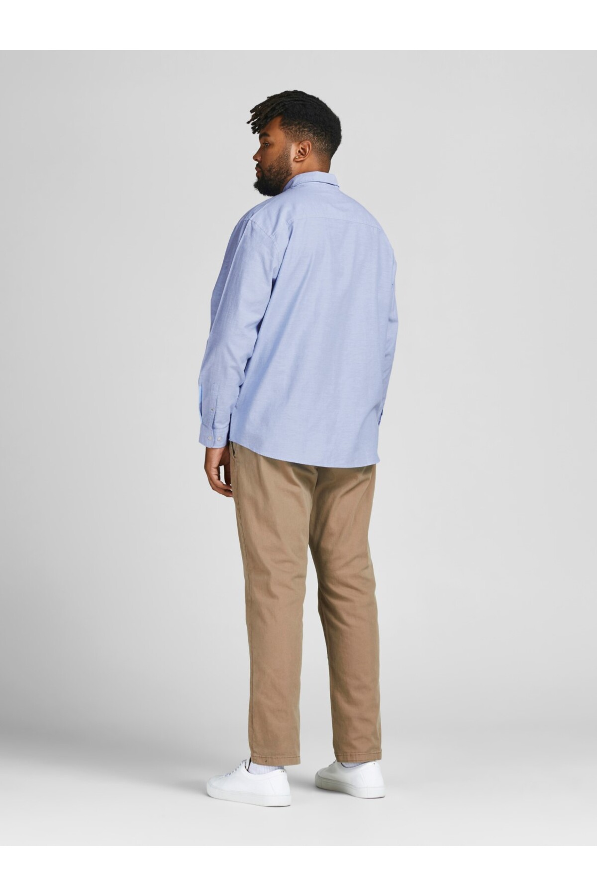 پیراهن مردانه راسته آستین بلند | جک اند جونز Jack & Jones 12190444 - تصویر 4