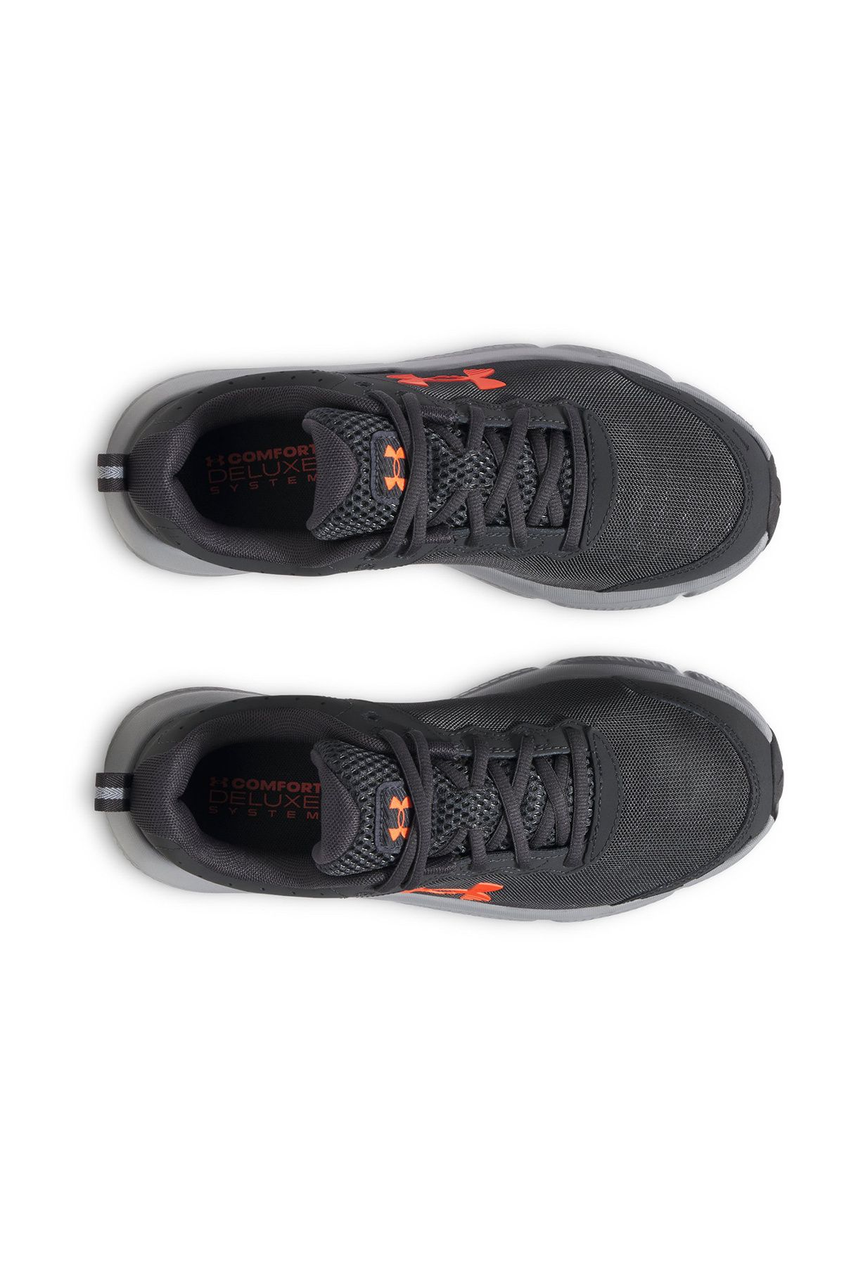 Under Armour-Charged Assert 10 Men's Black Running Shoes 4