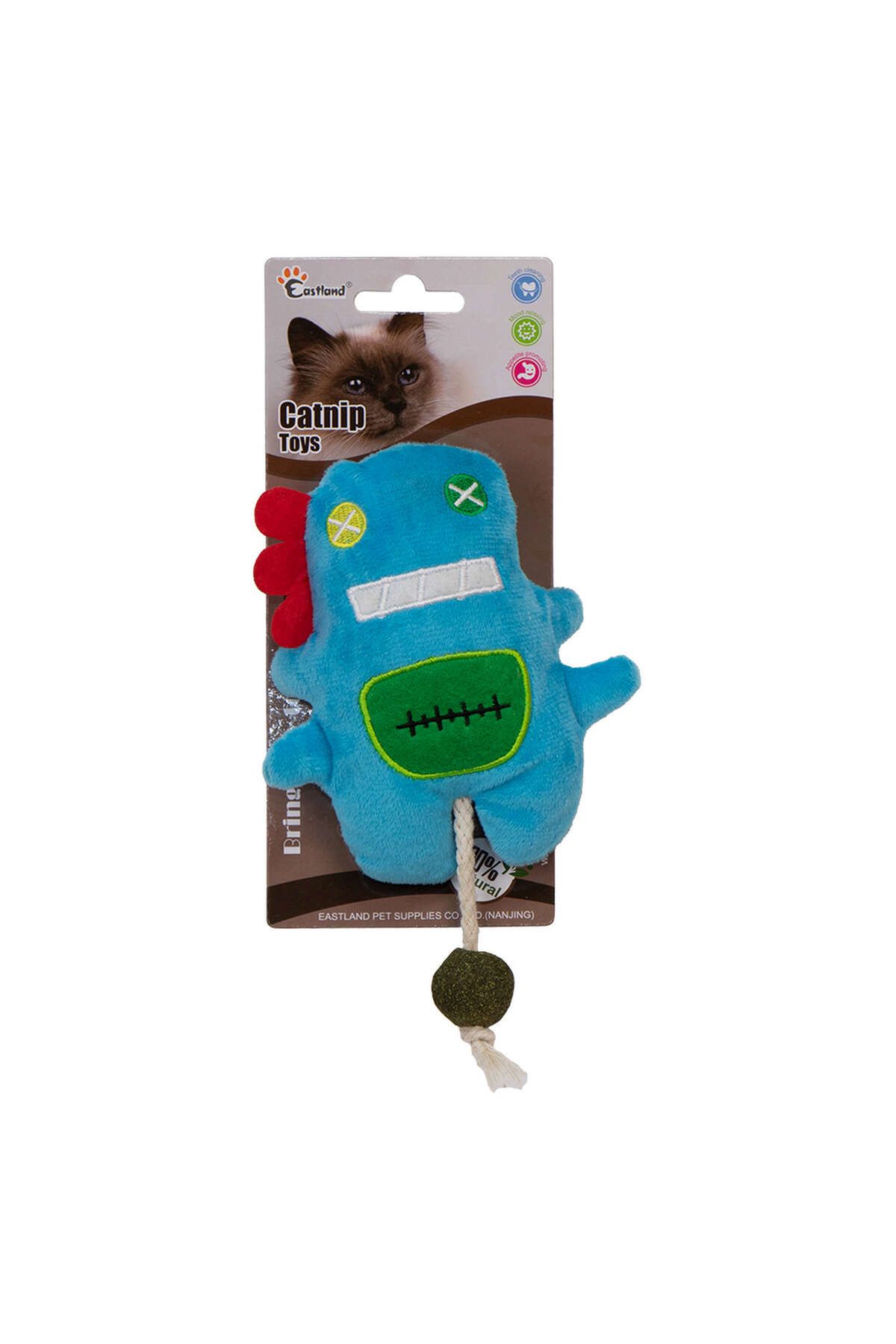 Eastland Catnipli Peluş Mavi Canavar 18cm GLSTD