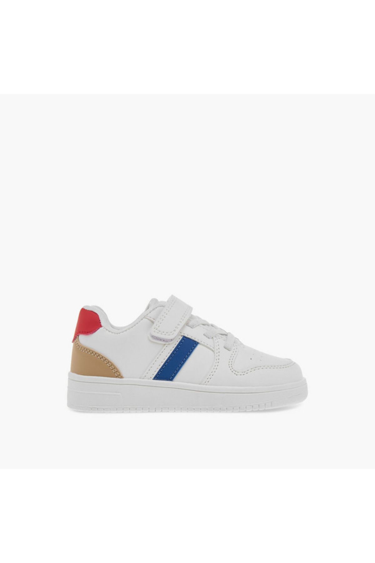 LBL by Shoexpress-Colourblock Sneakers with Hook and Loop Closure 3