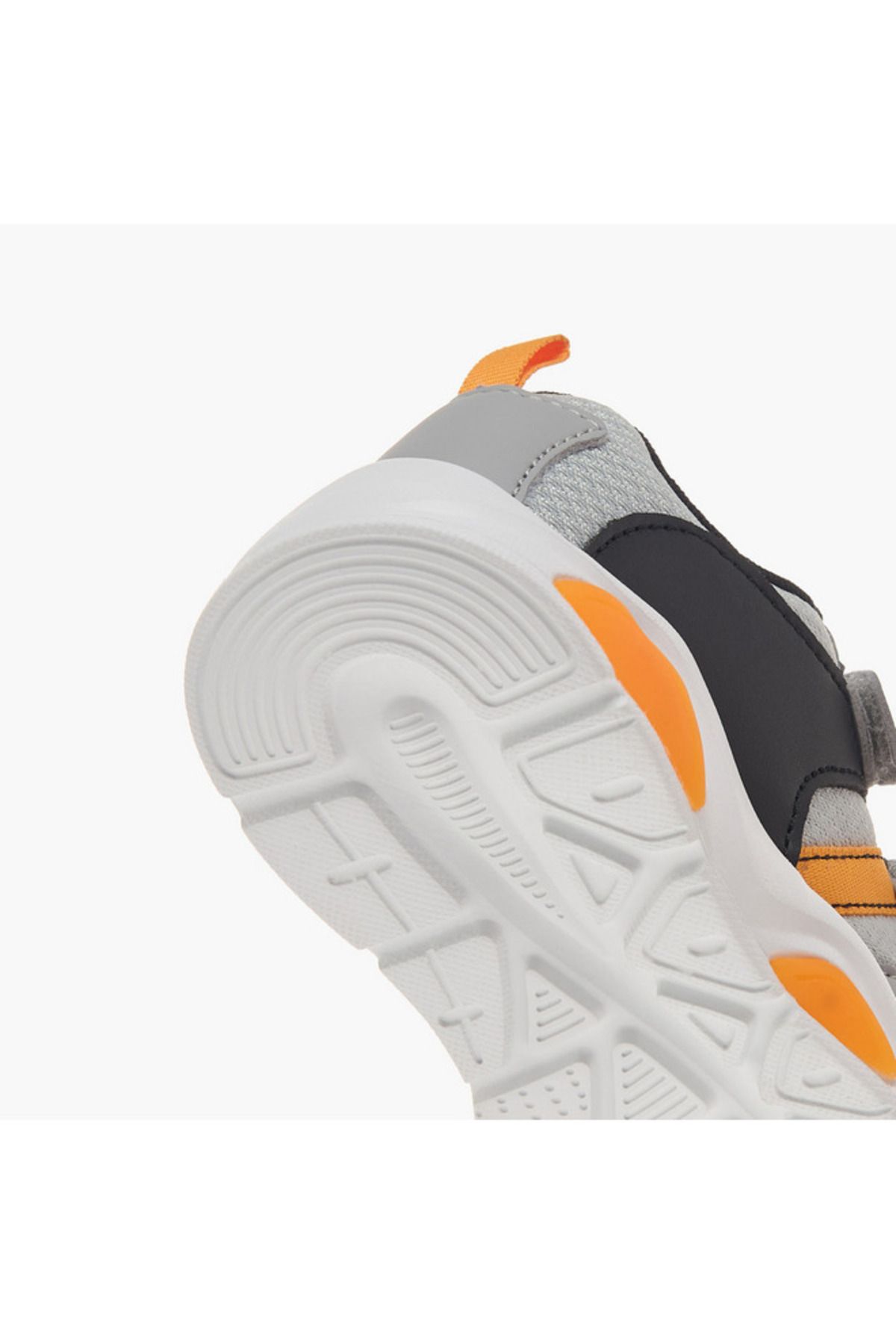 LBL by Shoexpress-Panelled Sneakers with Hook and Loop Closure 5