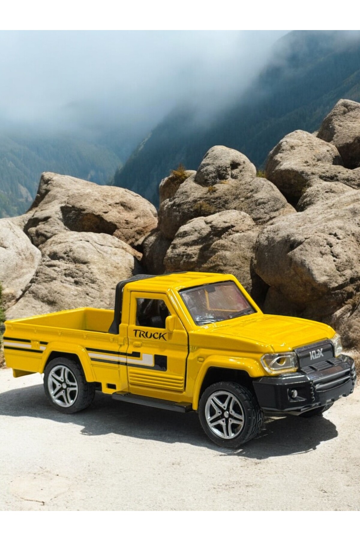 YILDIRIM OYUNCAK Çek Bırak Die-Cast 1:32 Kamyonet Kapıları Açılır
