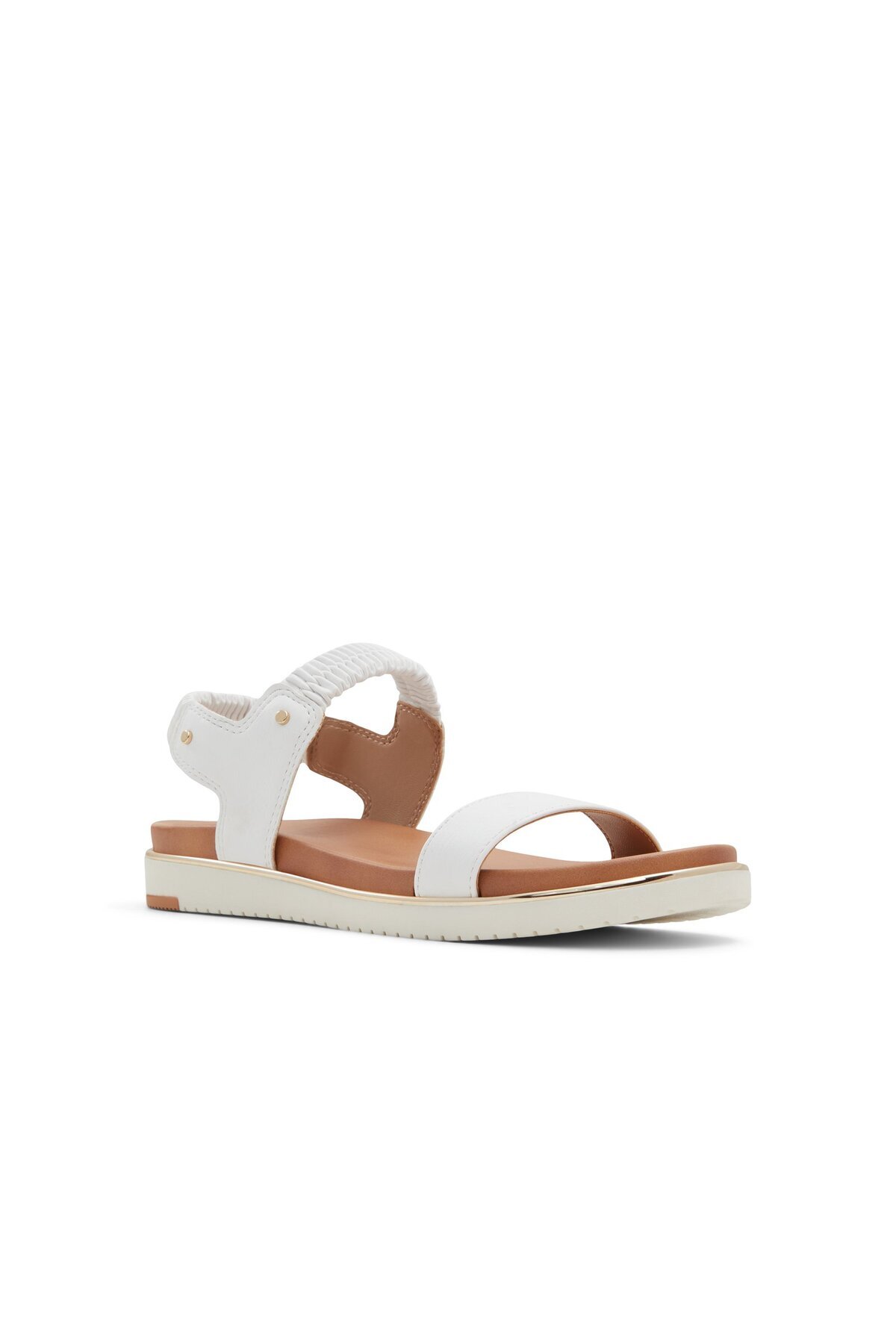 Call it Spring-White Rainia Flat Sandals For Women 4
