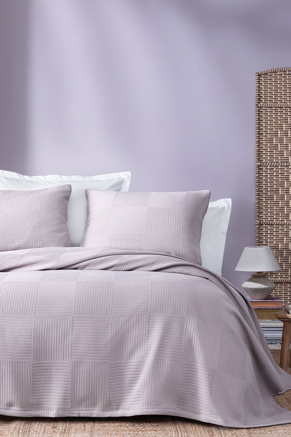 Yataş-Lila Lukkas Single Bedspread Set 1