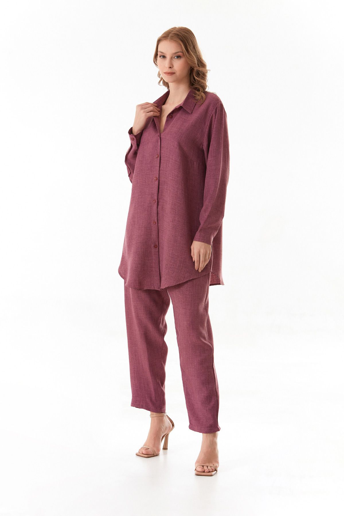 Fulla Moda-Fullamodest Basic Long Sleeve Large Size Set 4
