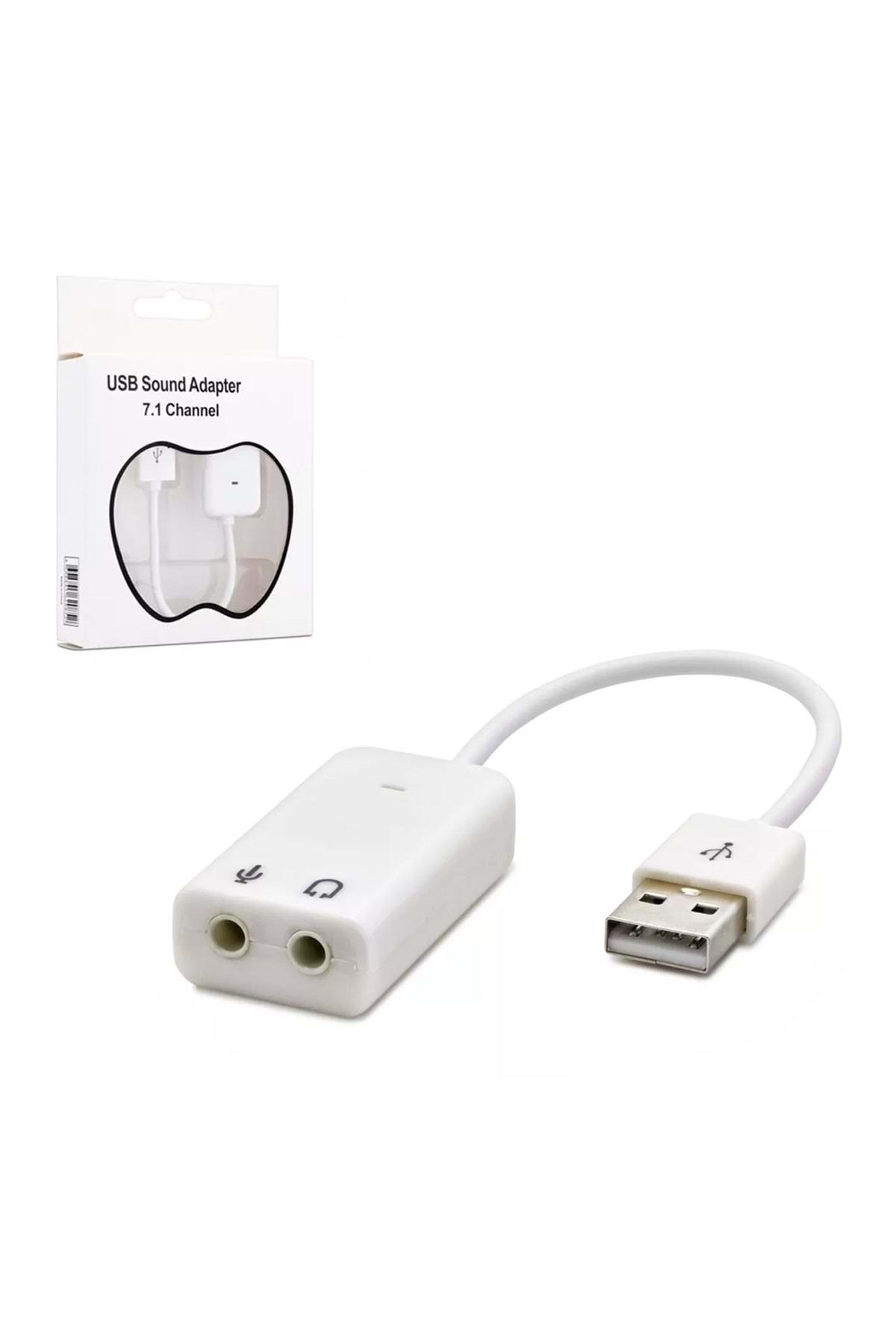 HADRON Usb Sound Adapter 7.1 Channel Audio Kablo Dönüştürücü