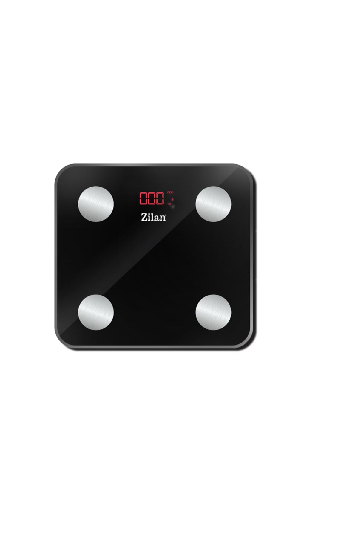 Zilan-Zilan ZLN9007 body scale made of tempered glass, capacity 3-180kg, OKOK application, LED display 1