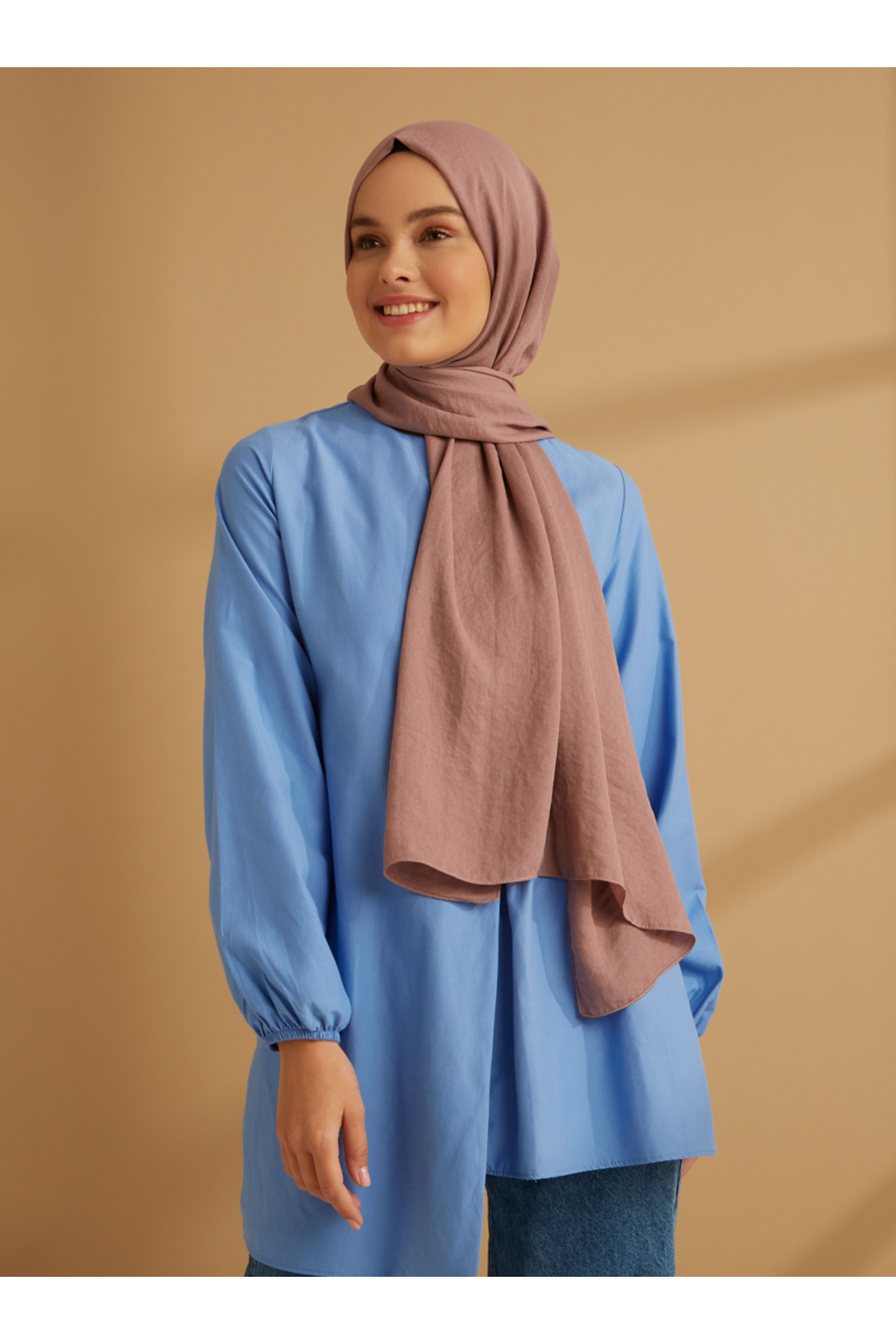 Tuva Şal-Şal Jazz Crep Lurex - Trandafir praf - Tuva 6