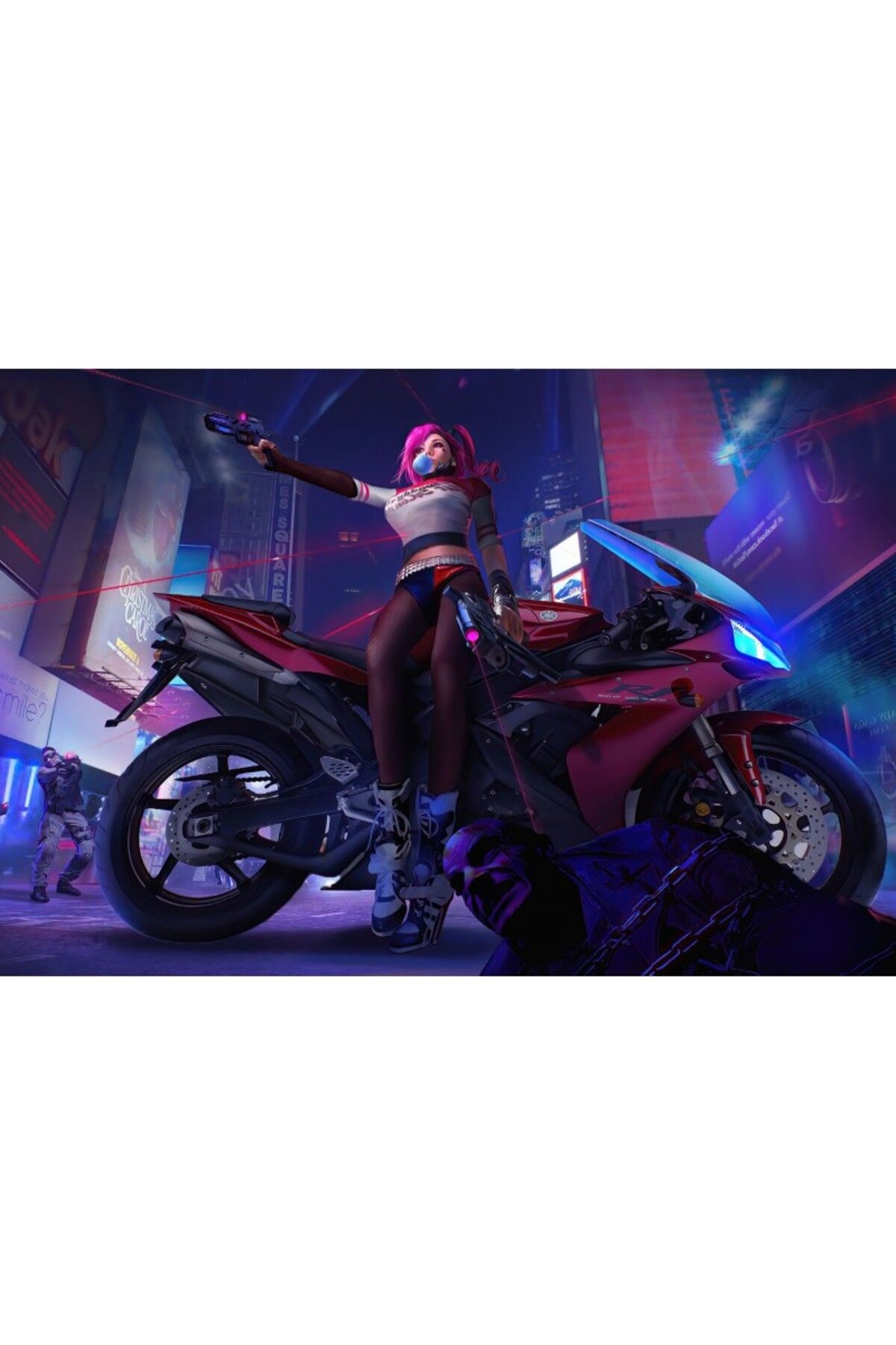 OEM Poster Harley Quinn Teen Killer, 61x90cm, Poster1708, Zumzeria - One Size