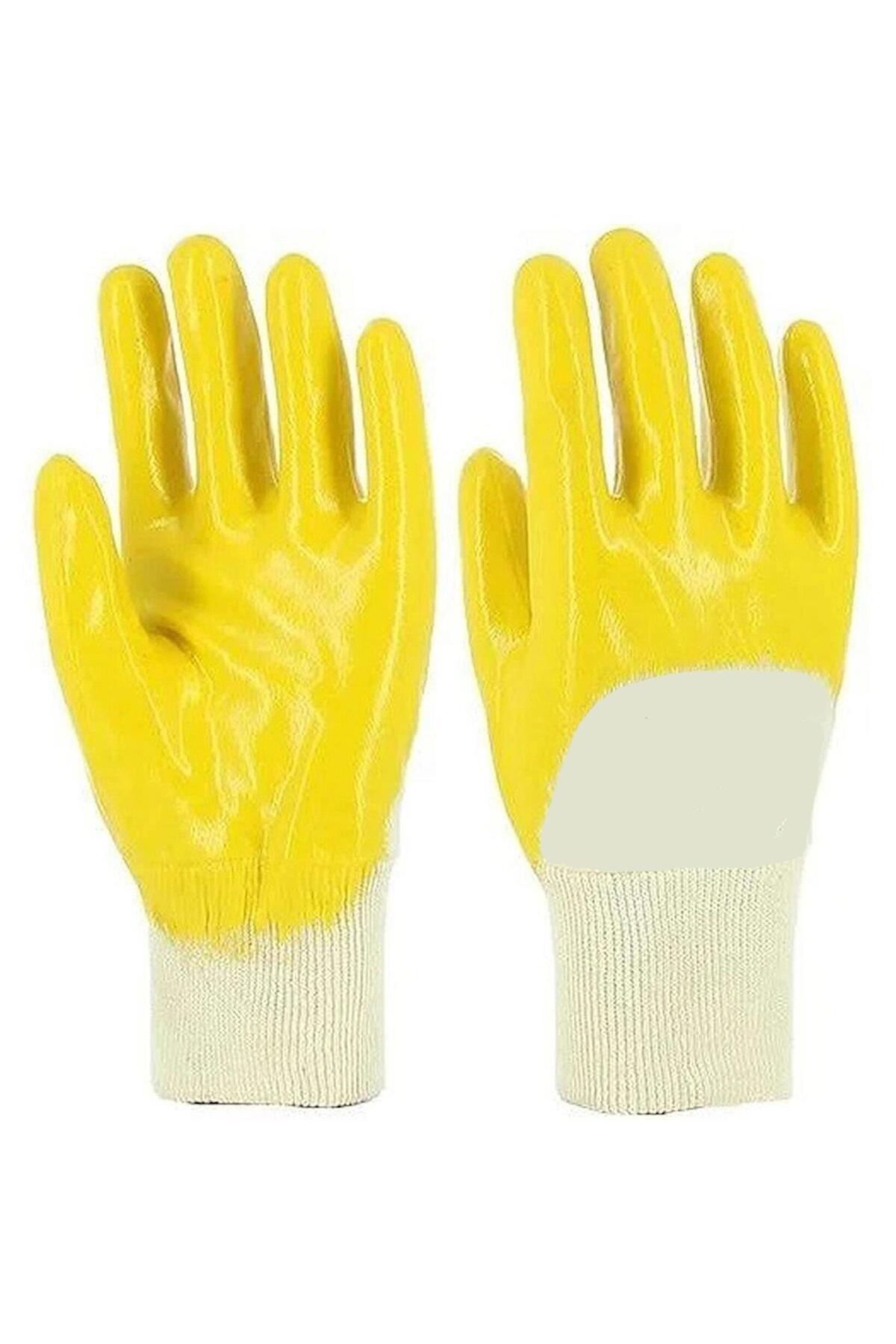 Genel Markalar Standart Boy Nitril Bahçe Eldiveni (Suya Dayanıklı, Yumuşak ve Kaliteli)