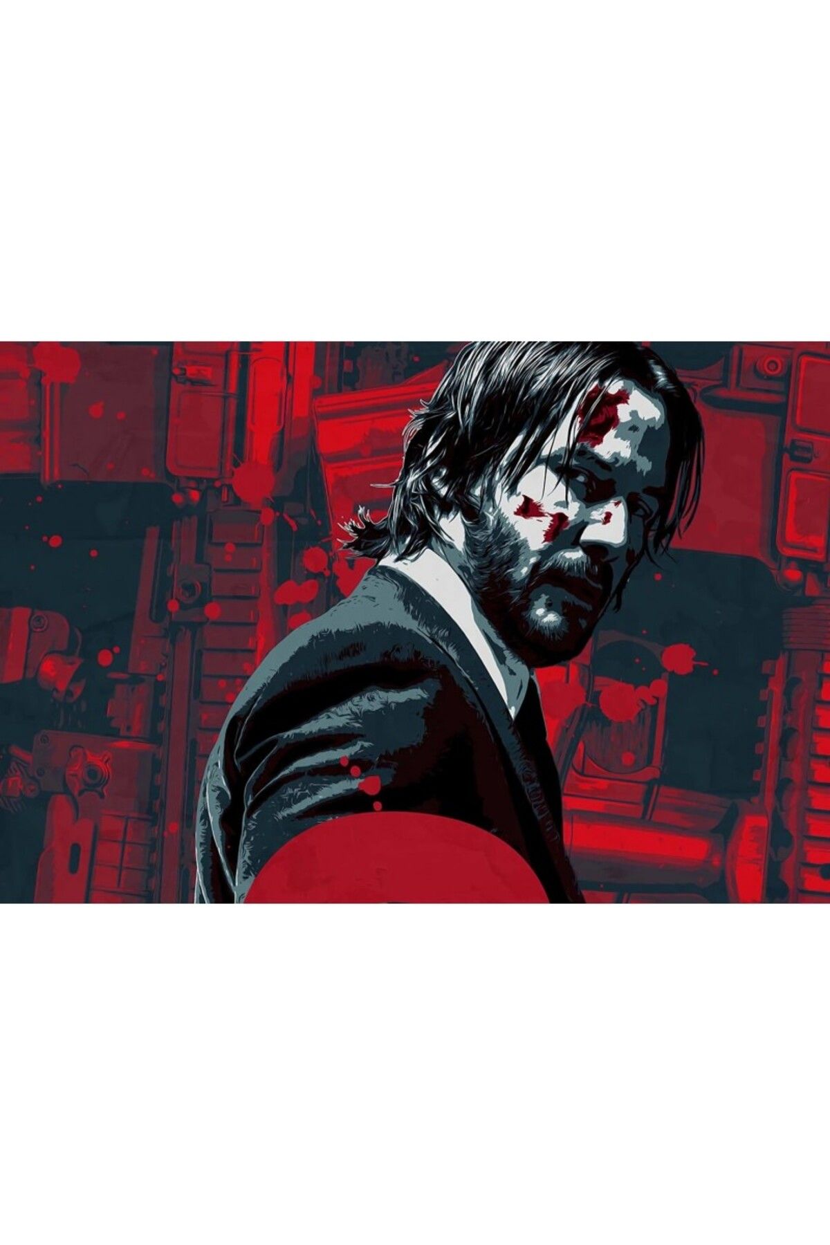 OEM Poster John Wick Splash, 61x90cm, Zumzeria - One Size