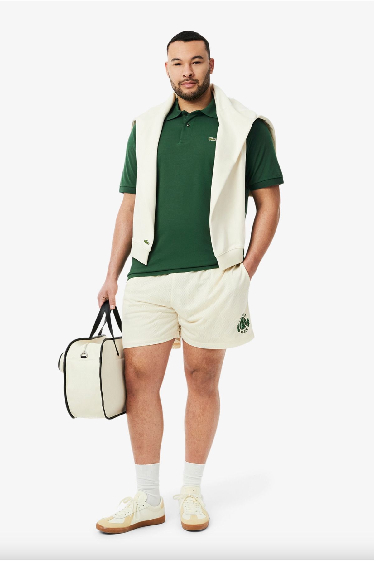 تی شرت یقه پولو مردانه پیراهن چند چوگان سبک L.12.12 کلاسیک FIT Lacoste