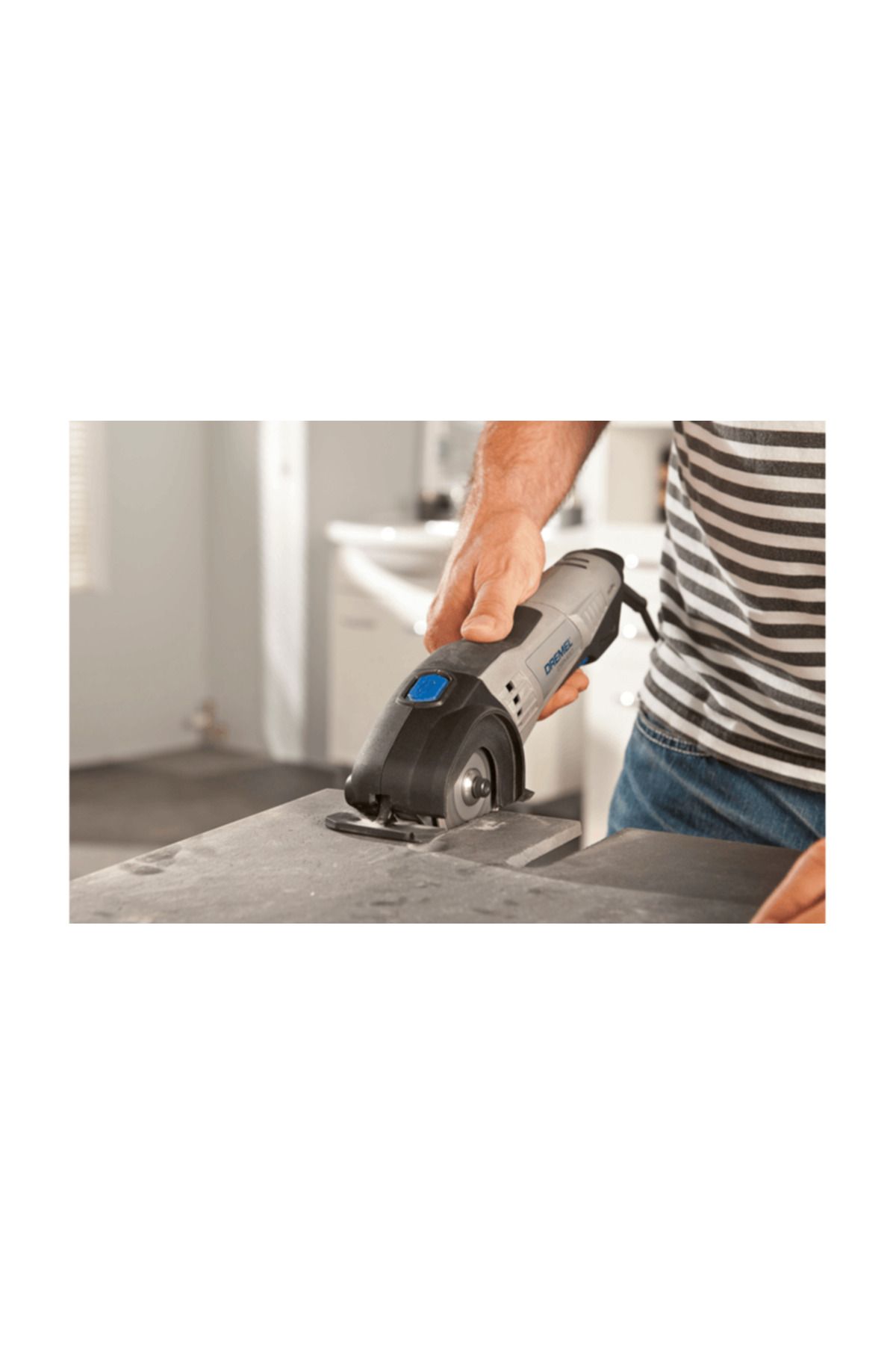 Dremel-DREMEL® DSM20 Compact Saw (DSM20-3/4) - 710W Power for Precise and Clean Cutting 6