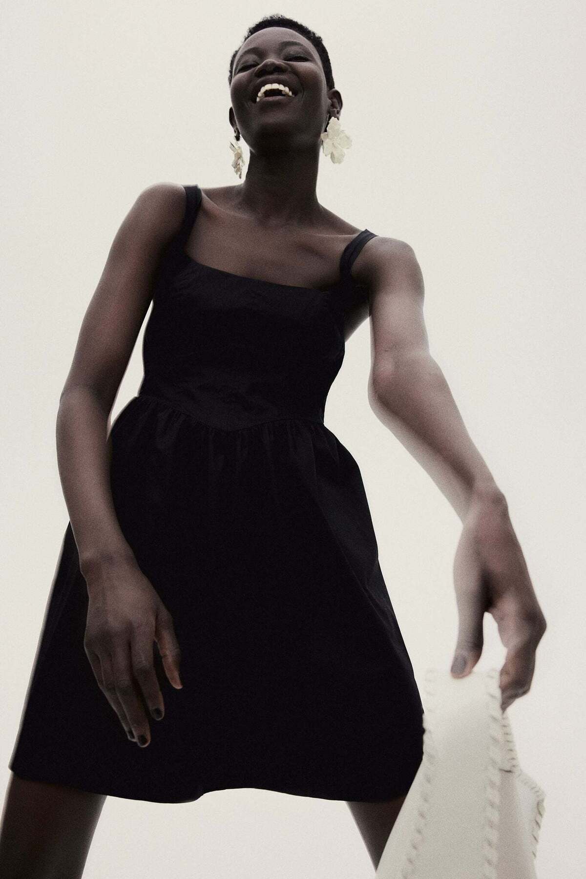 H&M-Flared-skirt dress 3