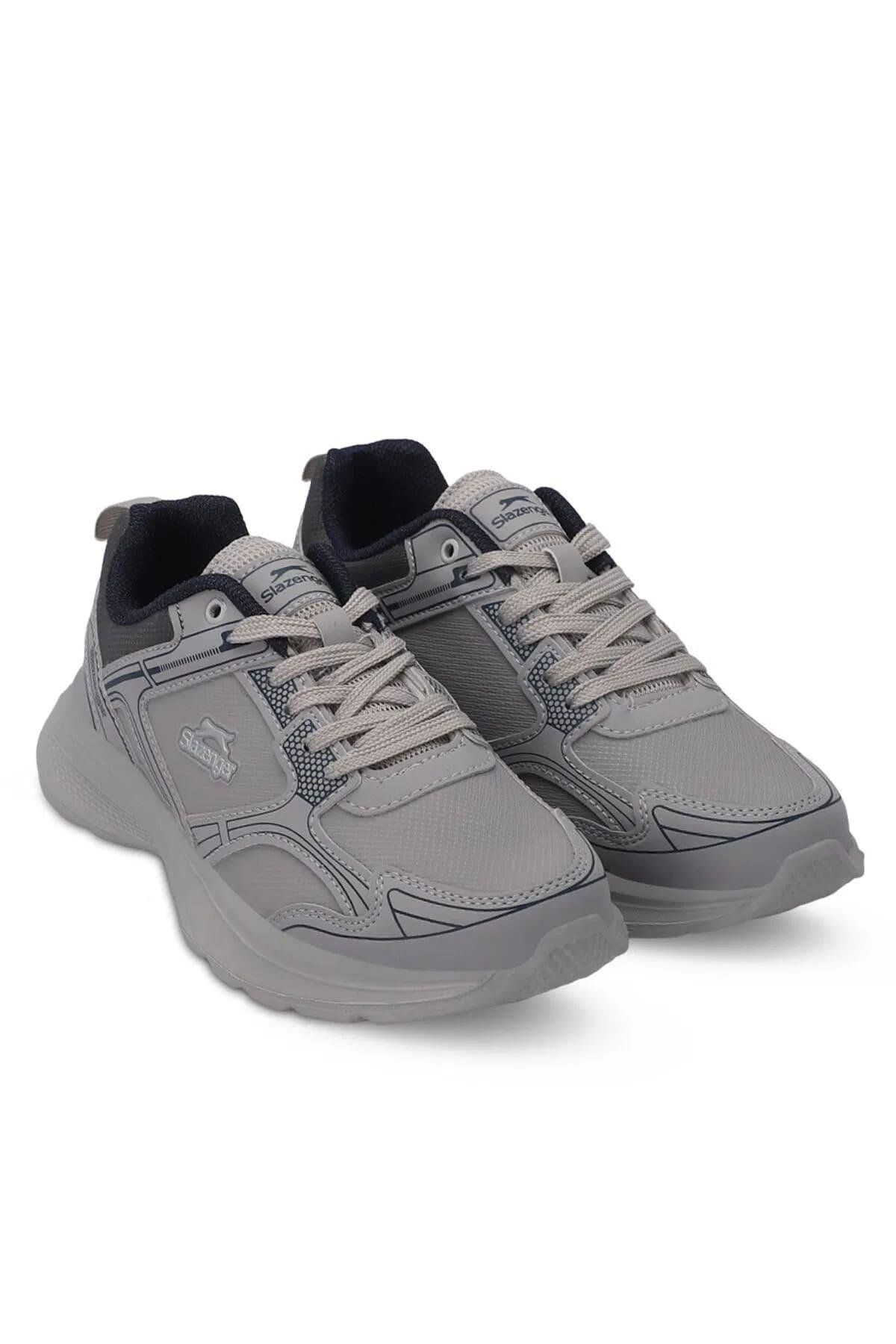 Slazenger-Gala Gima Sneaker Dámské Pánské Unisex sportovní boty Šedá / Námořnická modrá 2