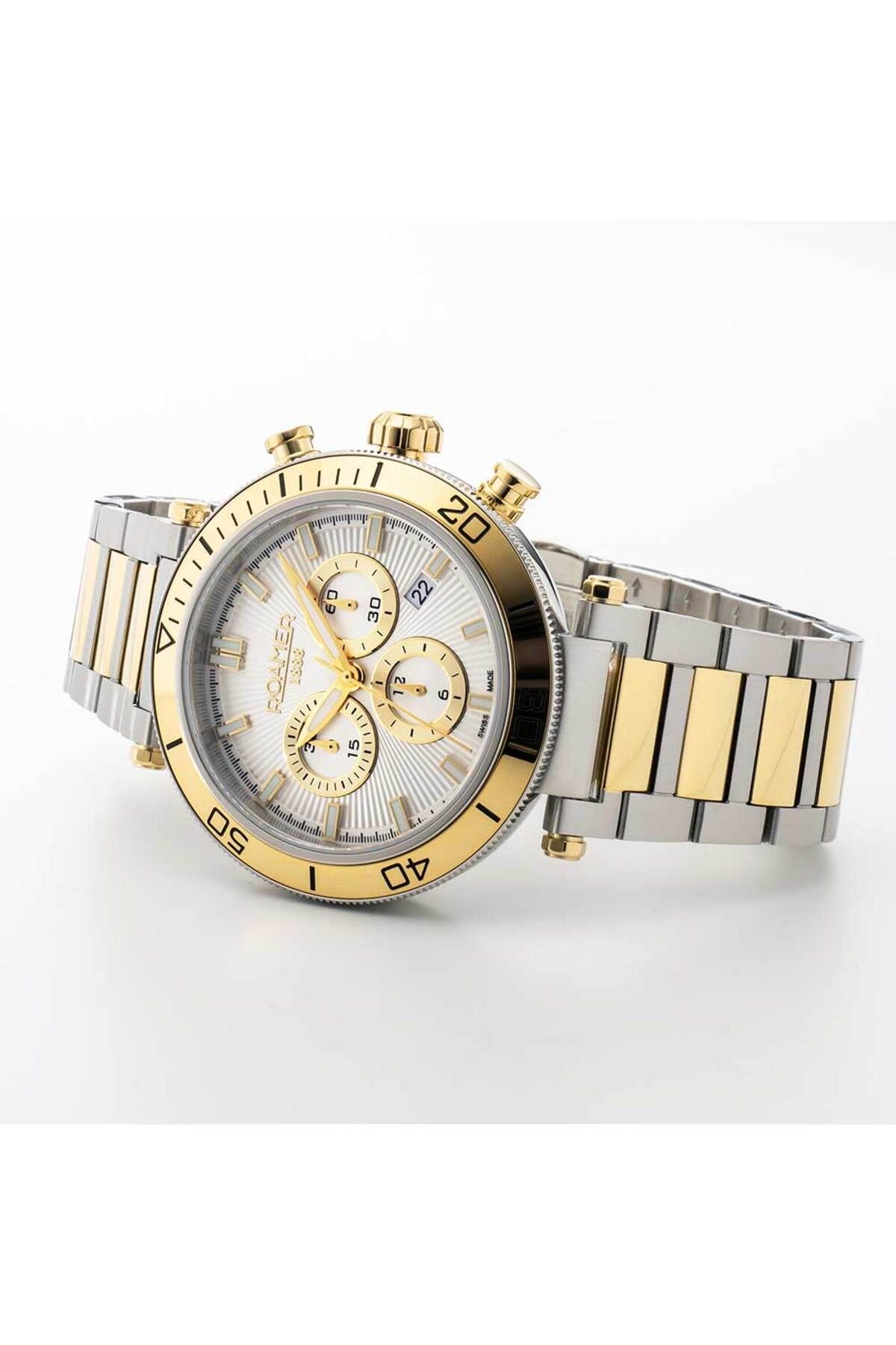 Roamer-Ανδρικό ρολόι Roamer 994837 47 25 20, Quartz, 43mm, 5ATM 2