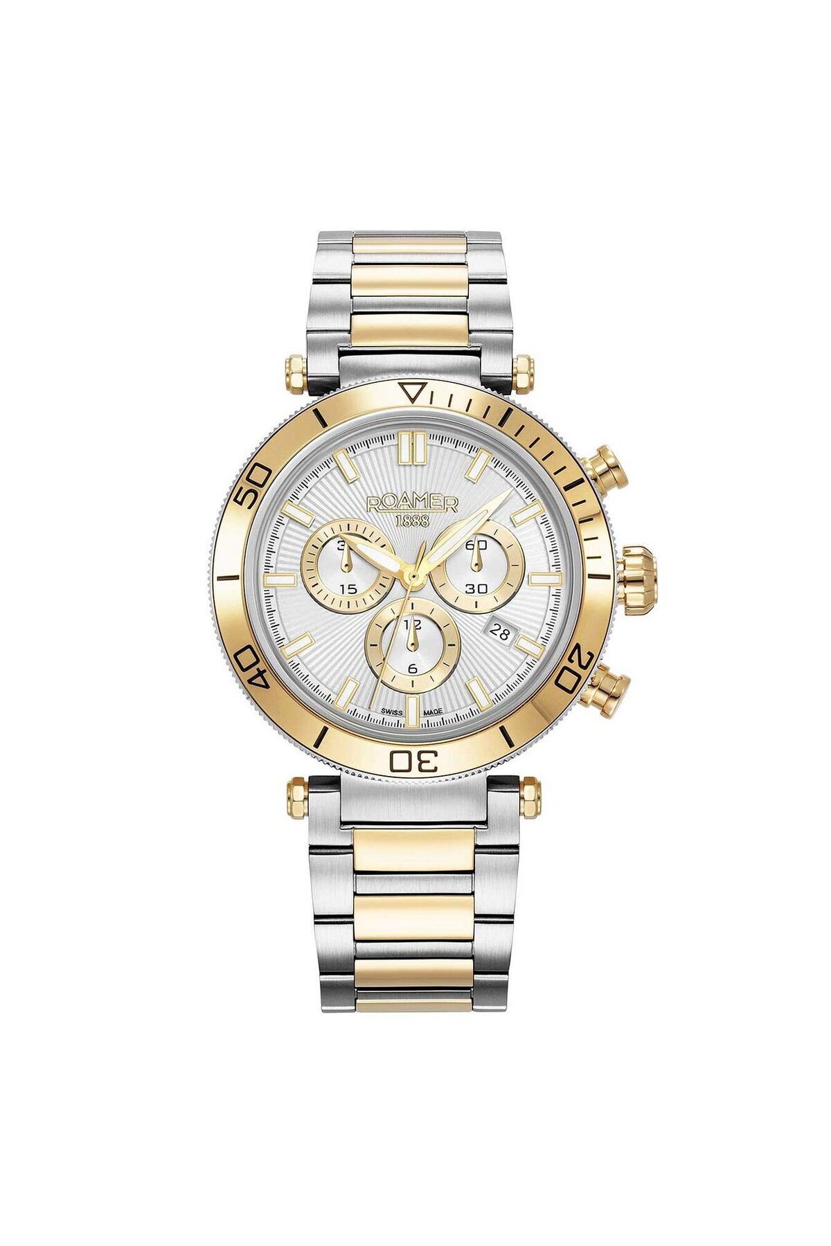 Roamer-Ανδρικό ρολόι Roamer 994837 47 25 20, Quartz, 43mm, 5ATM 1